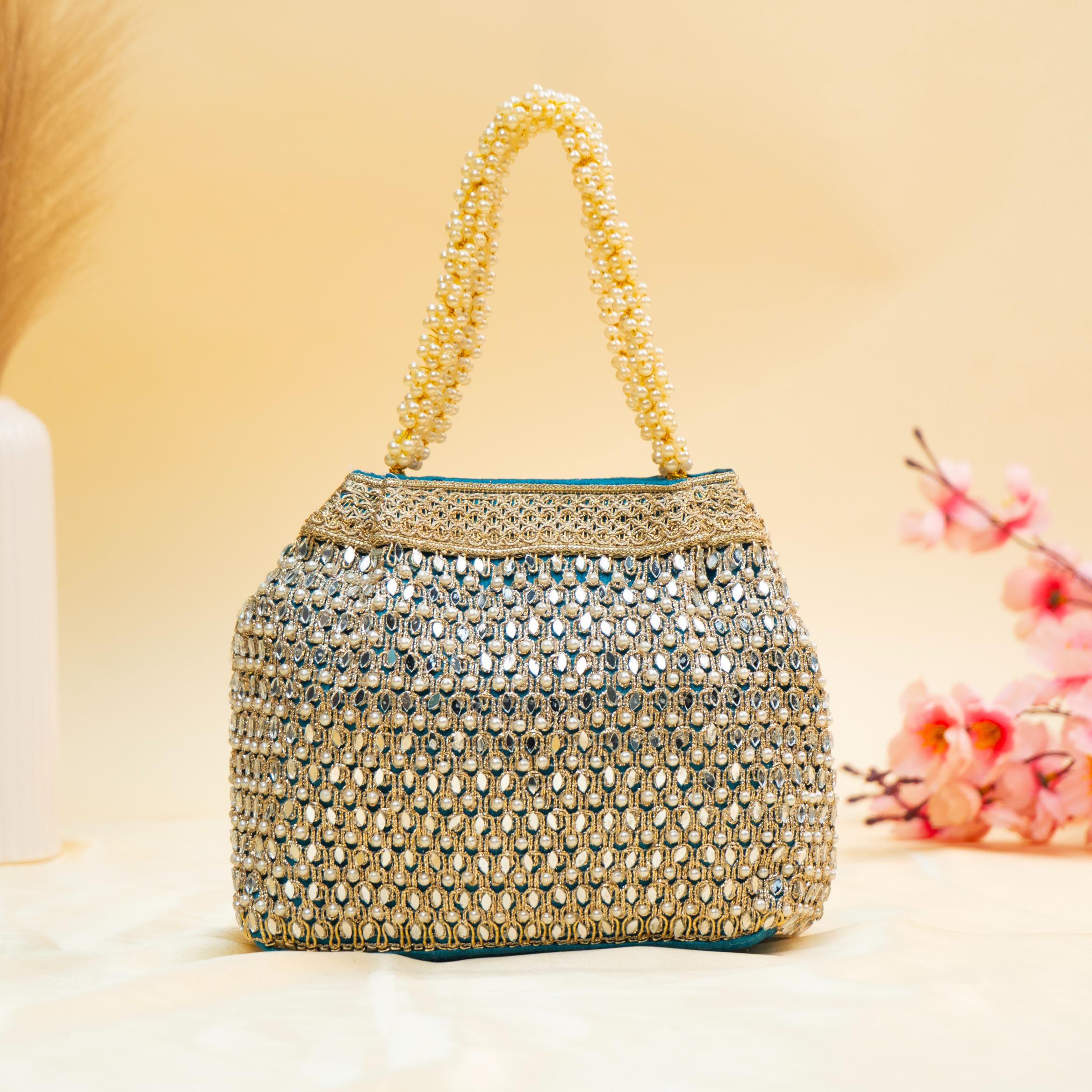Dazzle Crystal Bead Potli