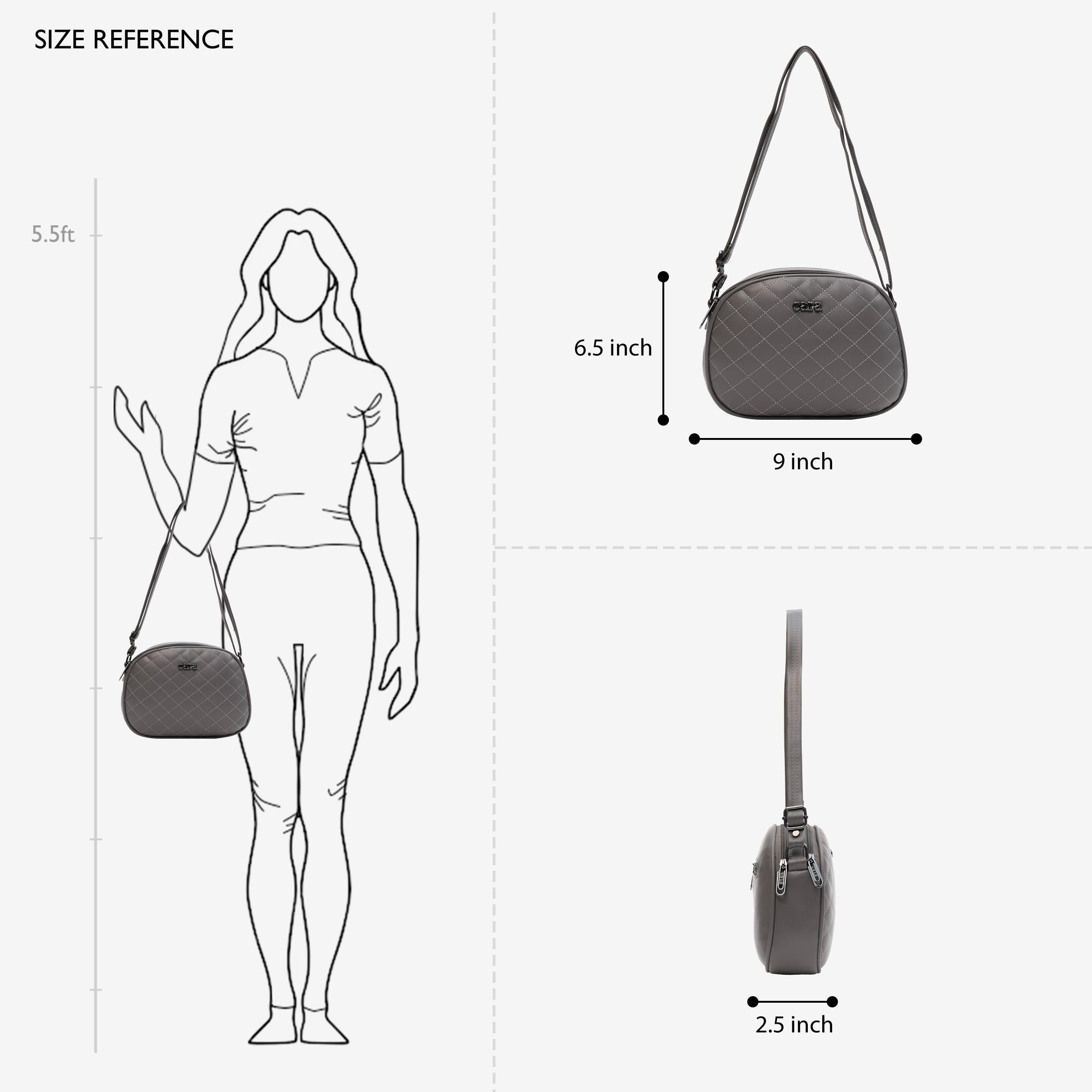 Quilted Luxe Sling Bag