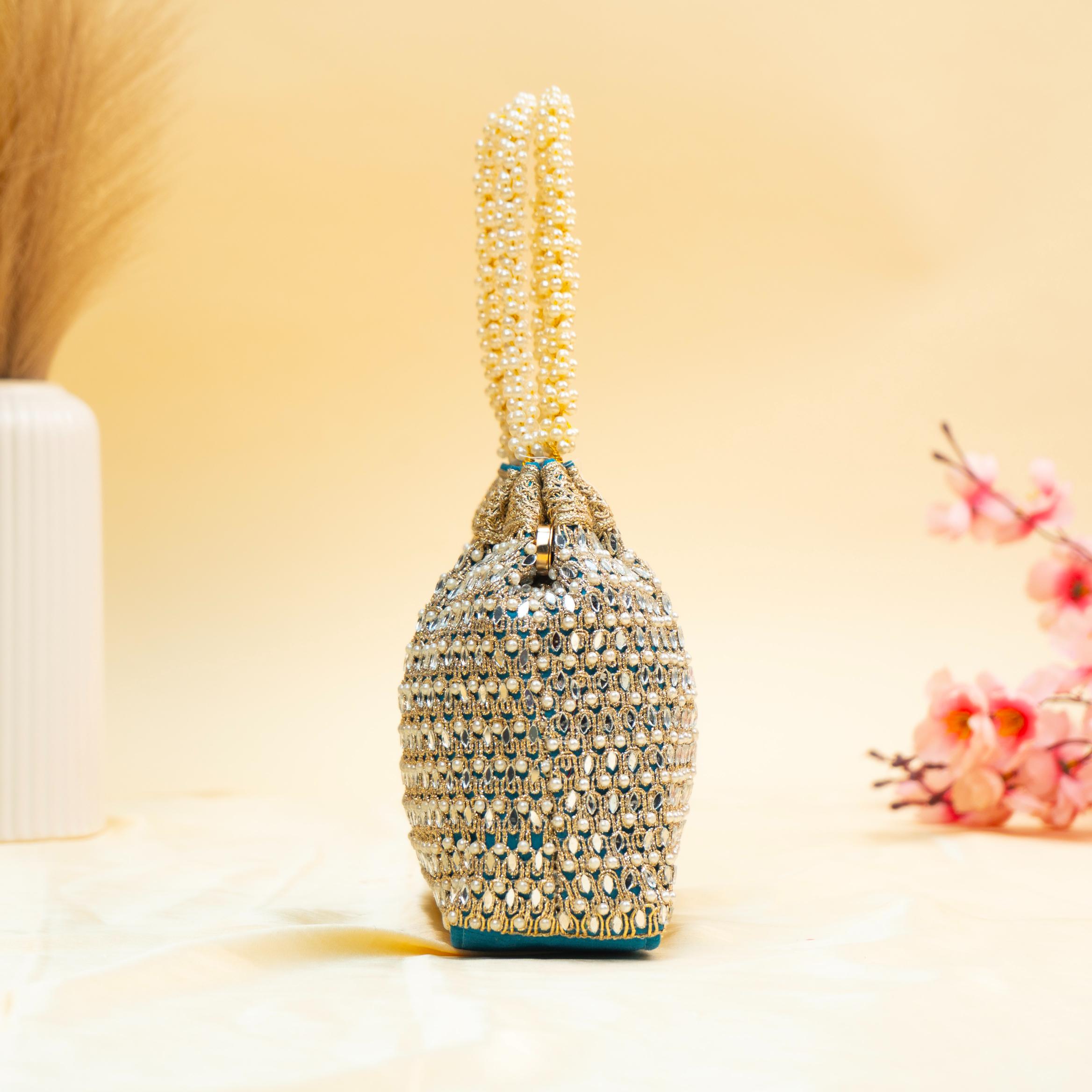 Dazzle Crystal Bead Potli