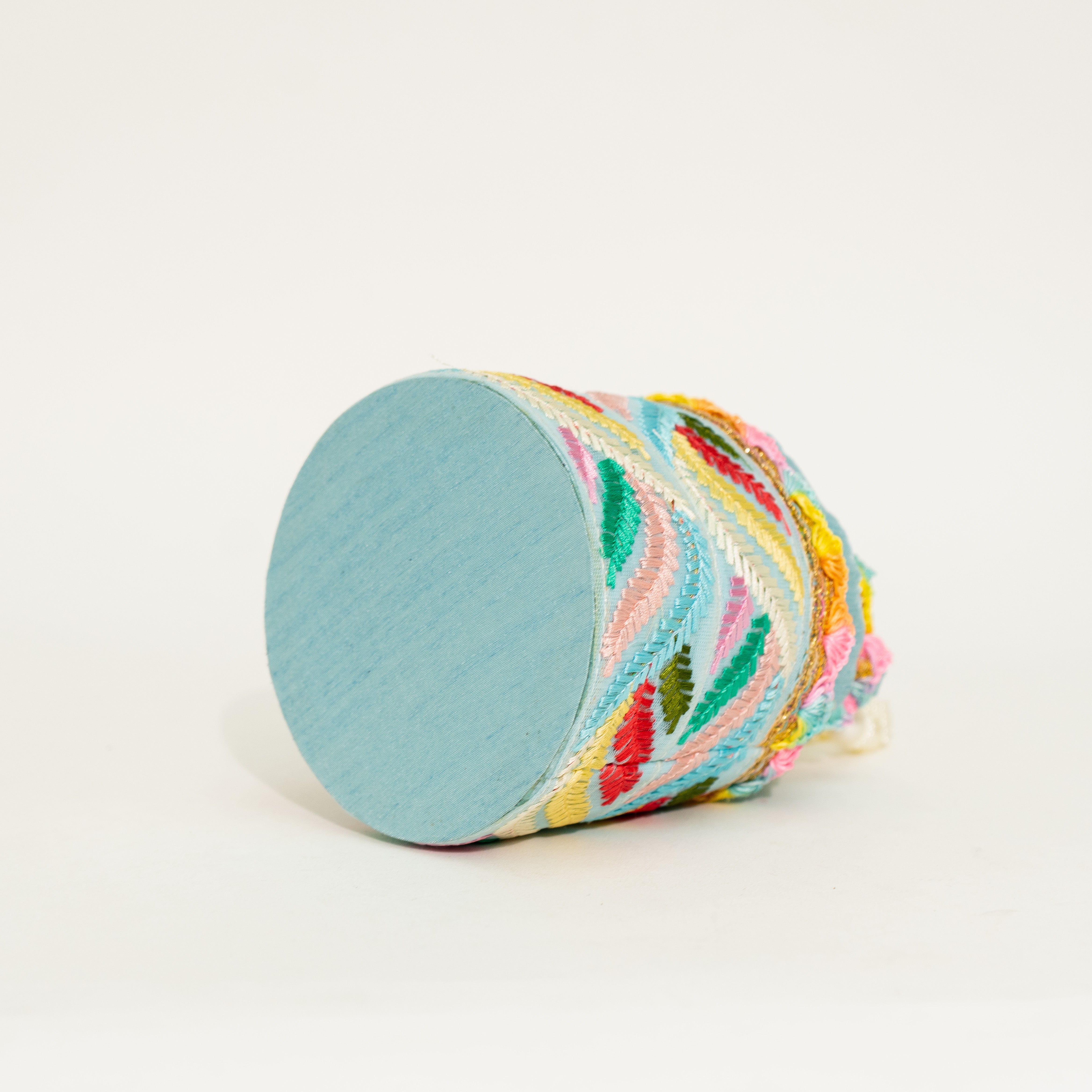 Blue Threaded Treasures Potli