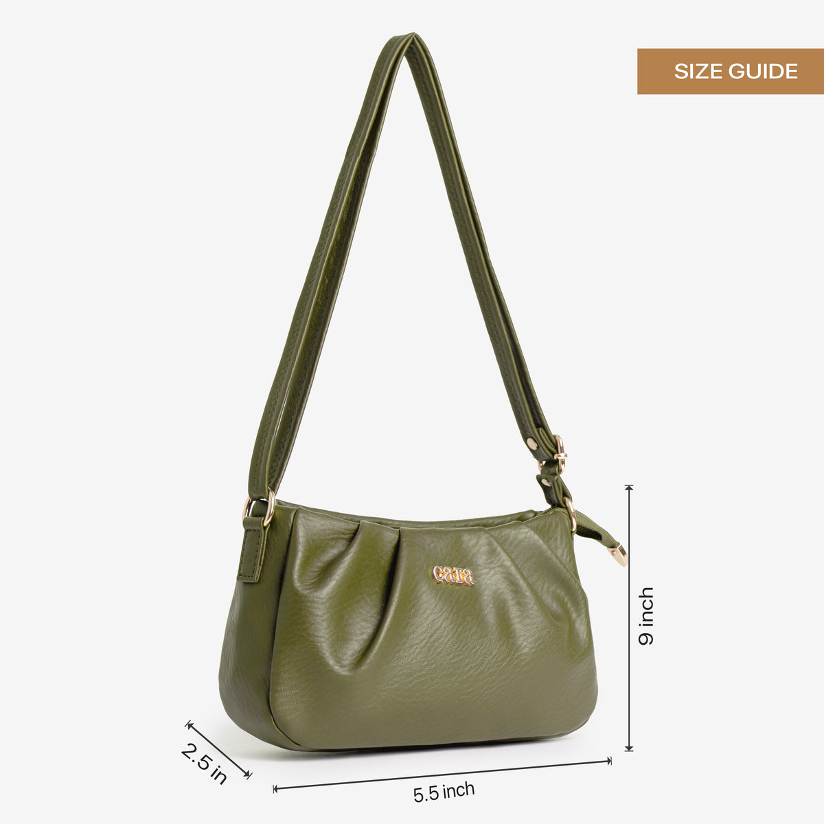 Maia Everyday Ruched Bag