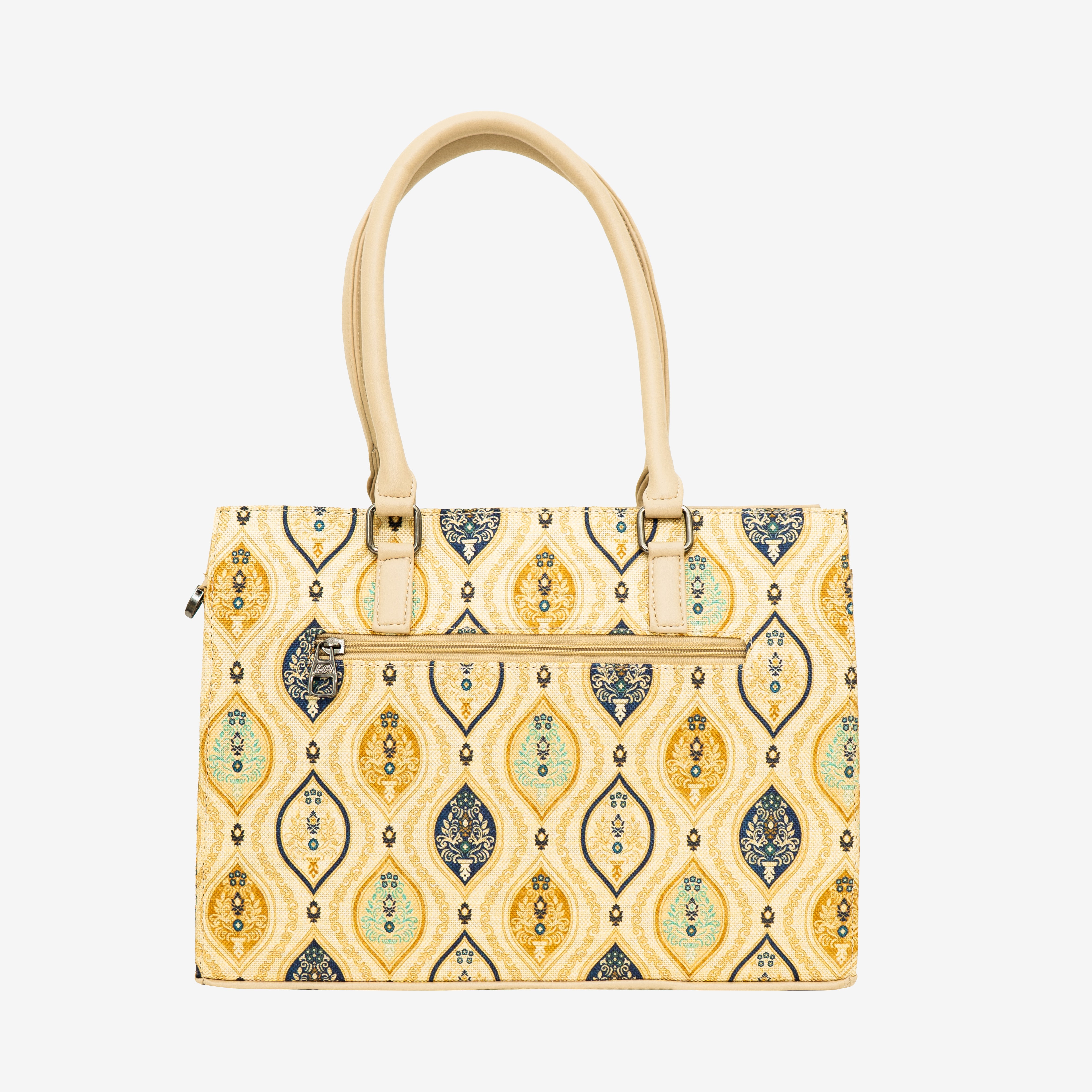 Cream Flawless Crafted handbag | Cara