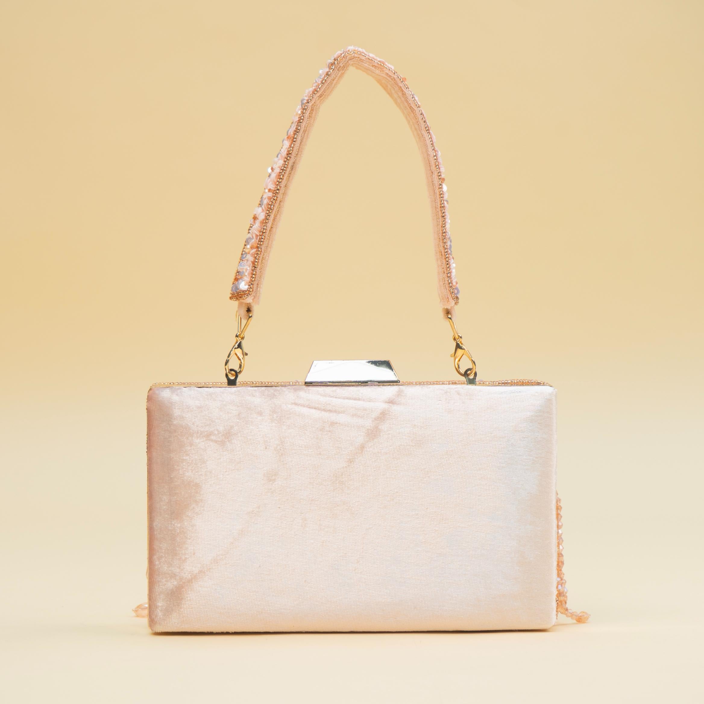 Timeless Pearl Gold Clutch