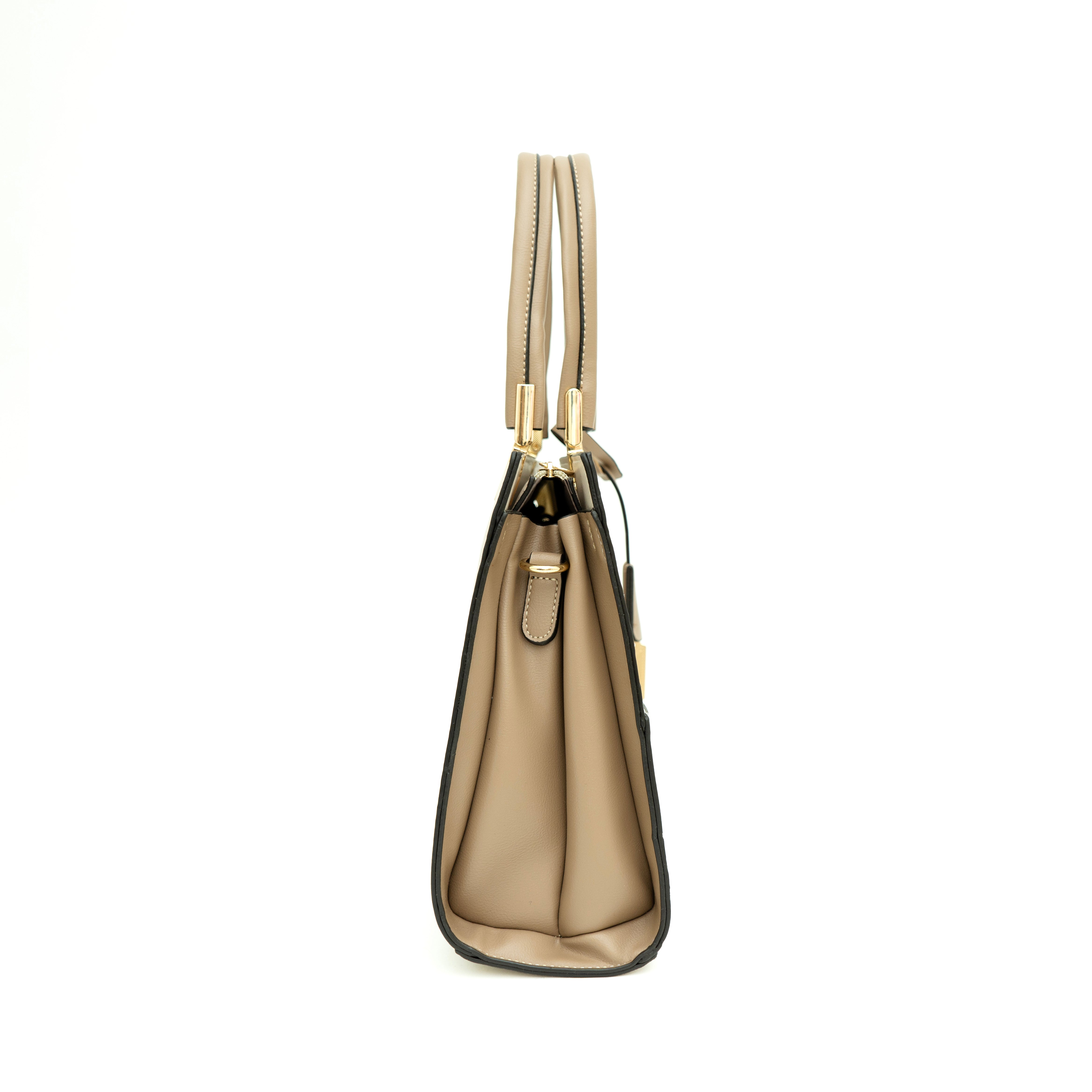 Classy Twist Carry Beige HANDBAG | CARA