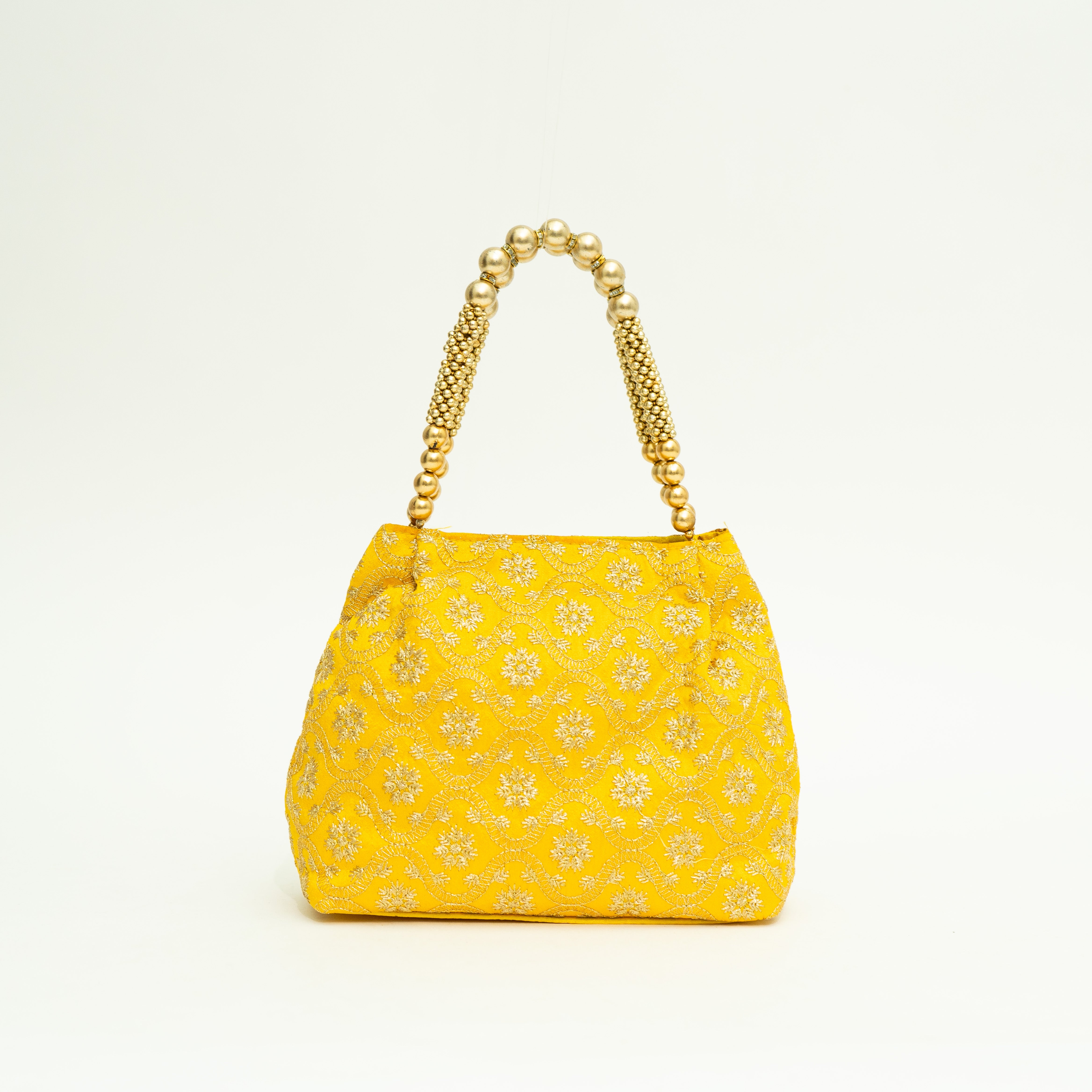 Yellow Mystic Midnight Potli | Cara