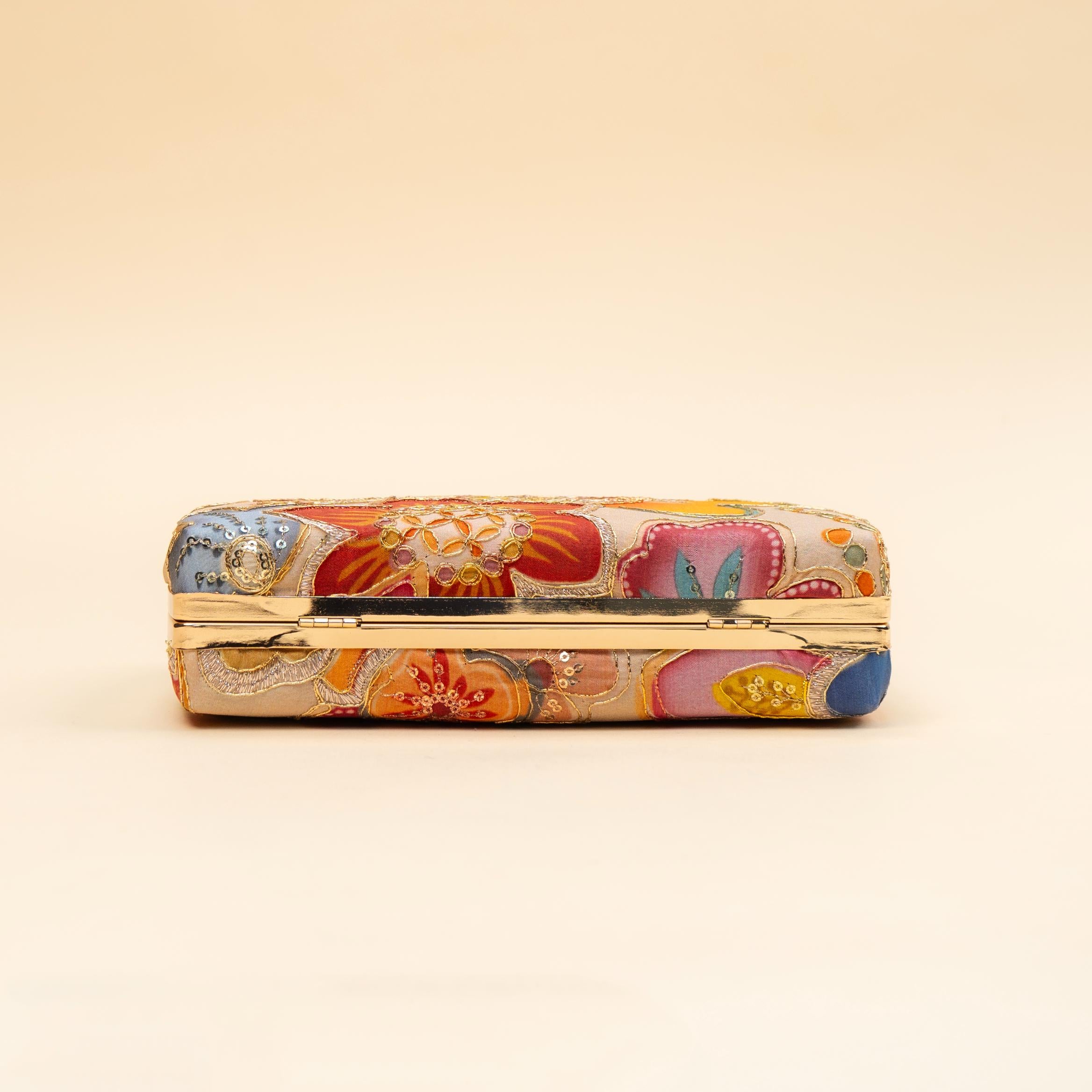 Sequin Thread Clutch