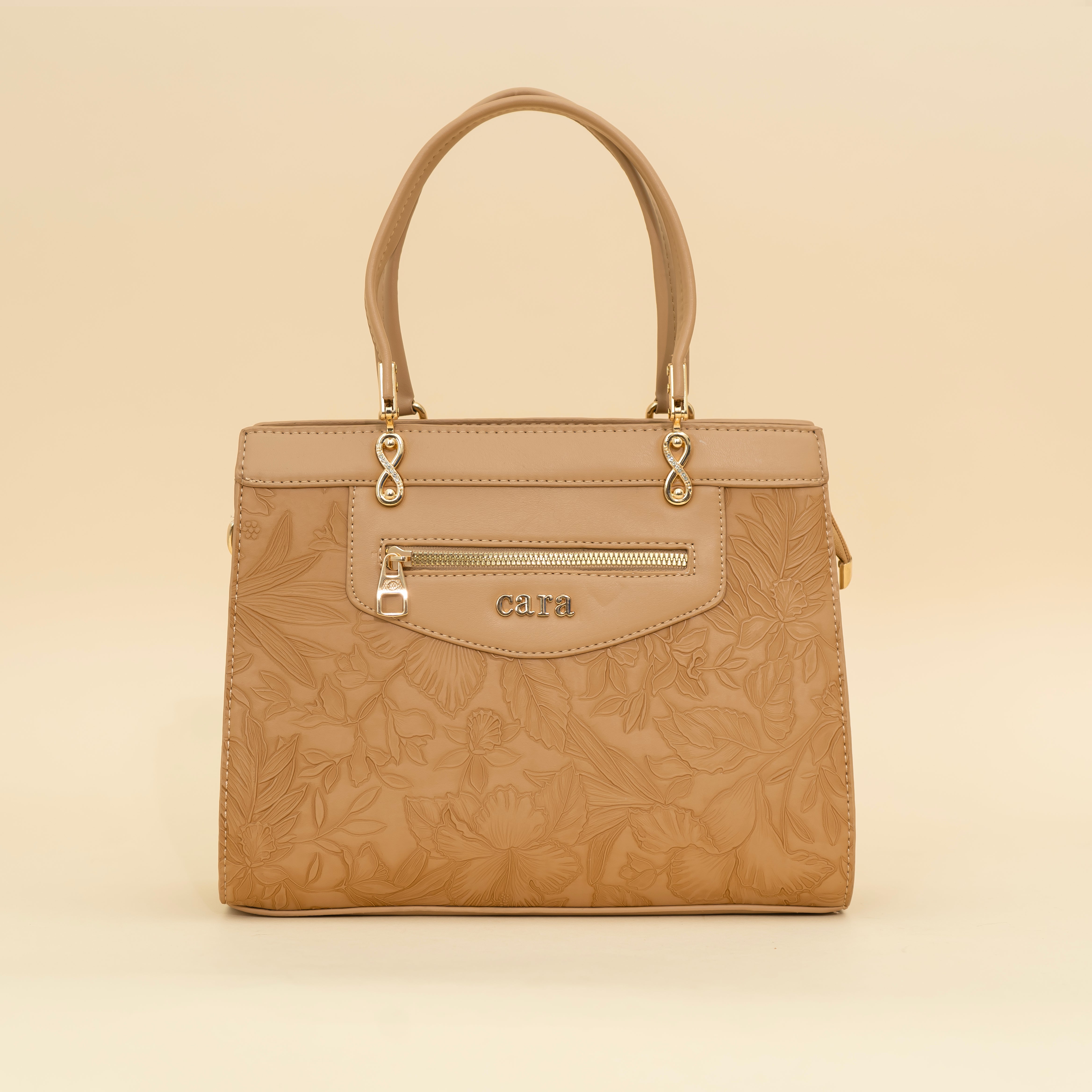 Chic Bronze Handbag | CARA