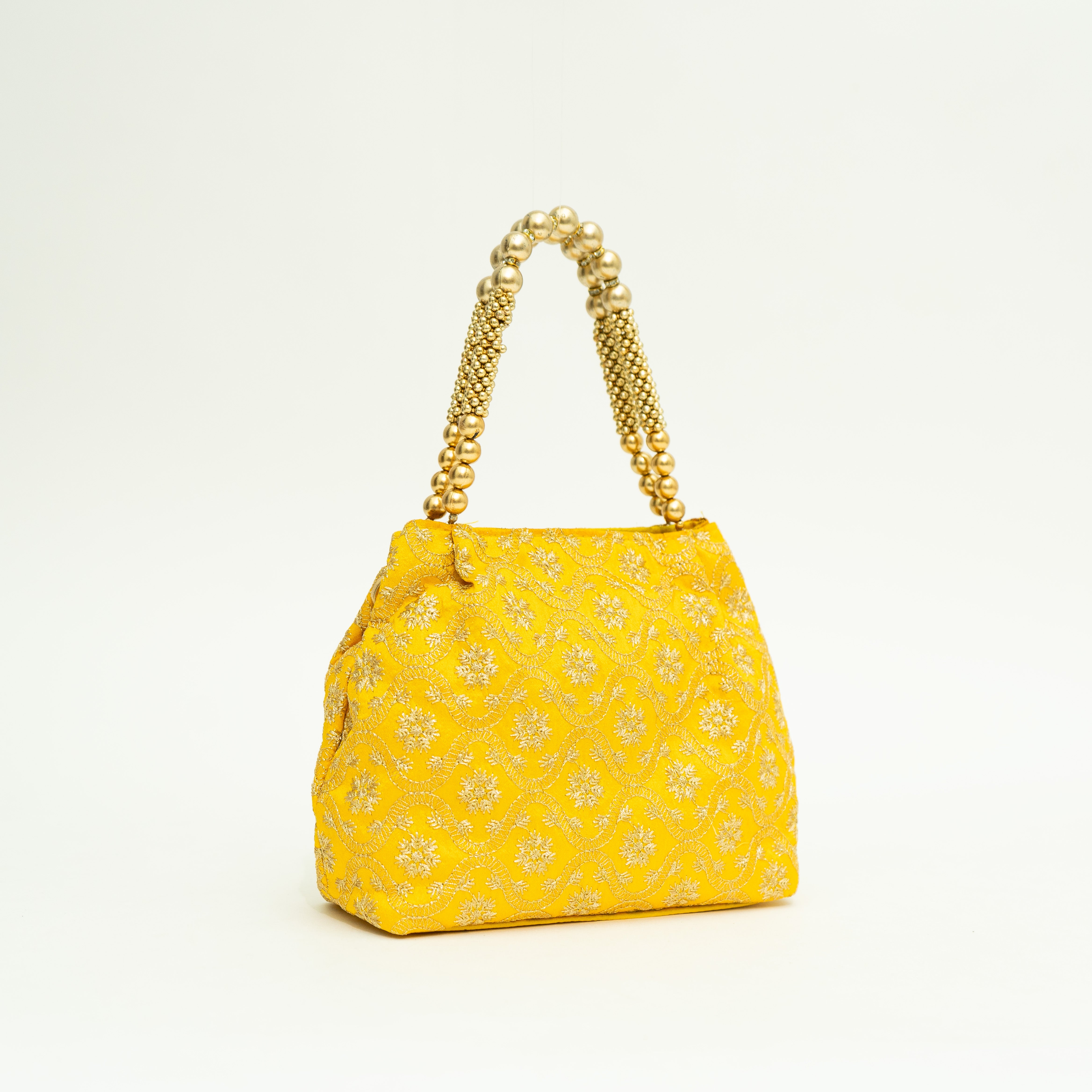 Yellow Mystic Midnight Potli | Cara