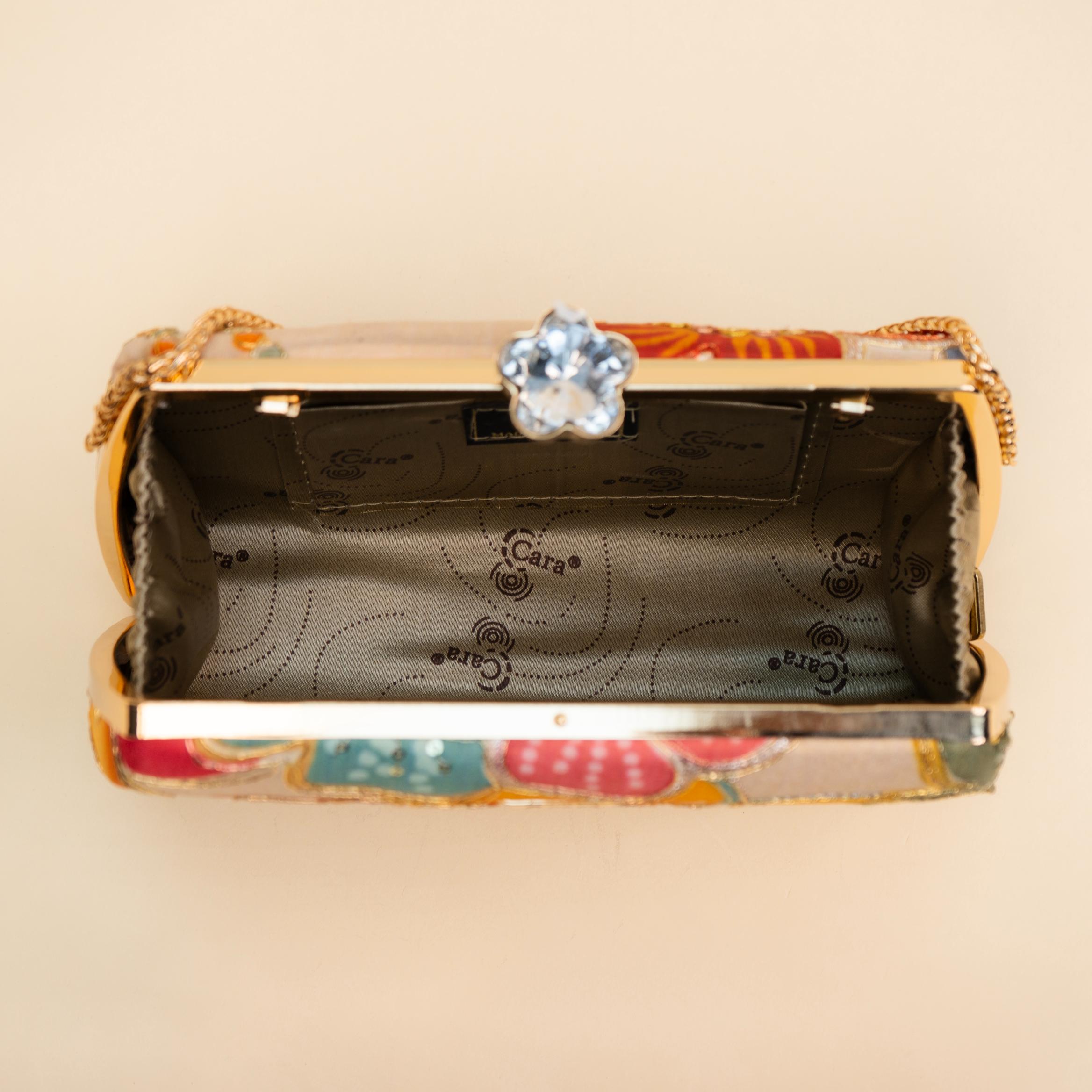 Sequin Thread Clutch