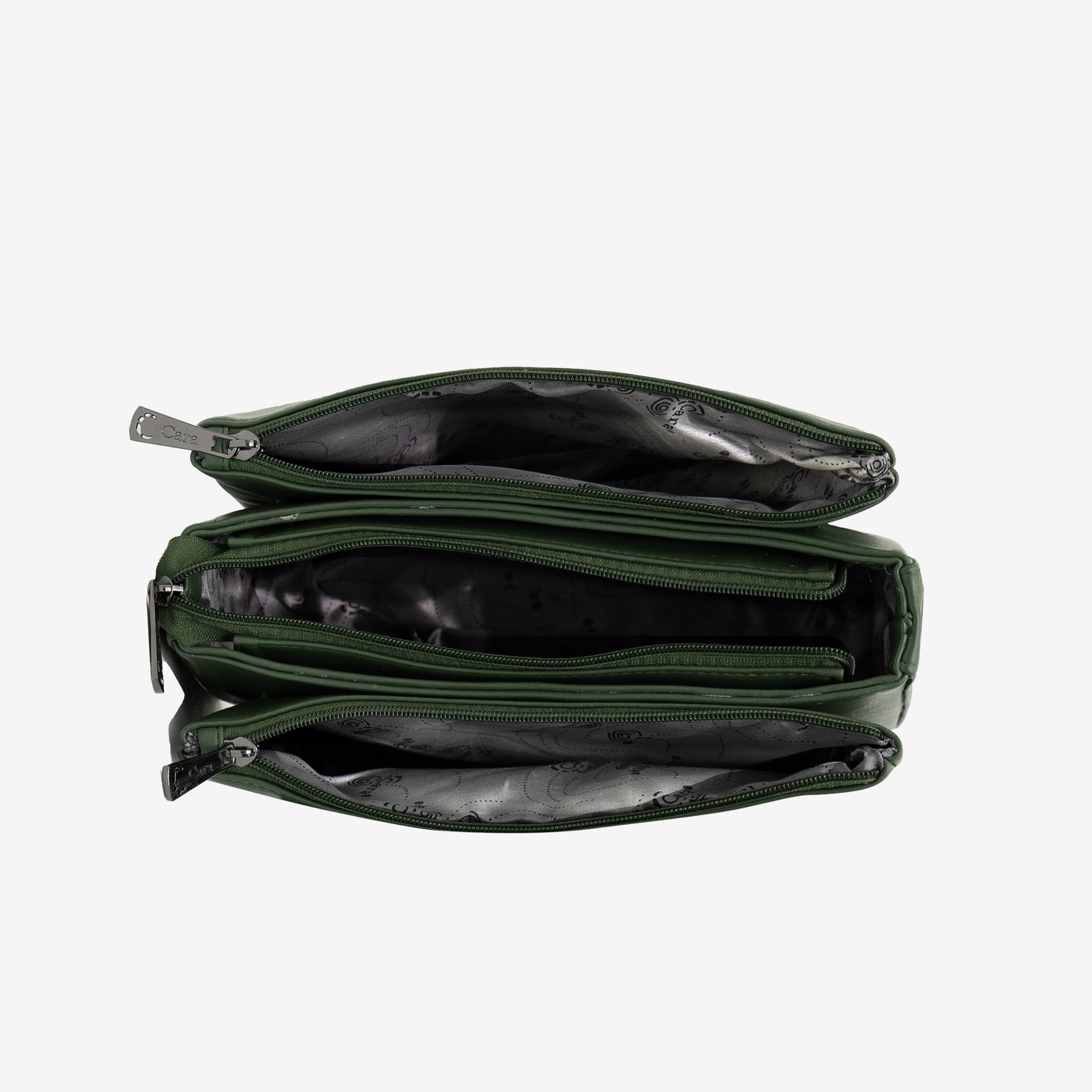 green Casual Catcher slingbag | cara