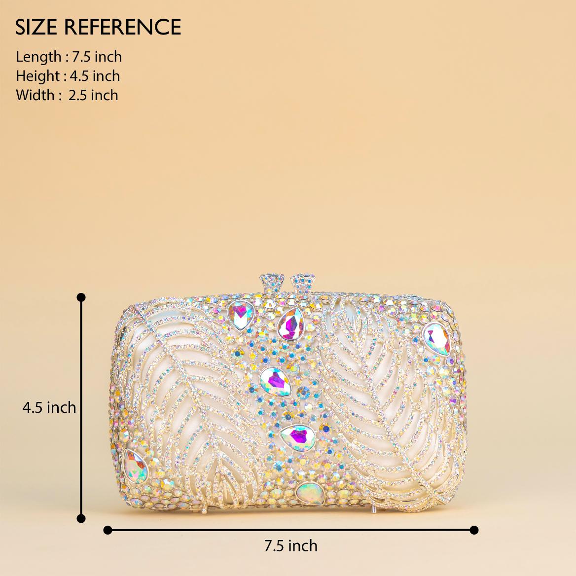 Midnight Shimmer Clutch