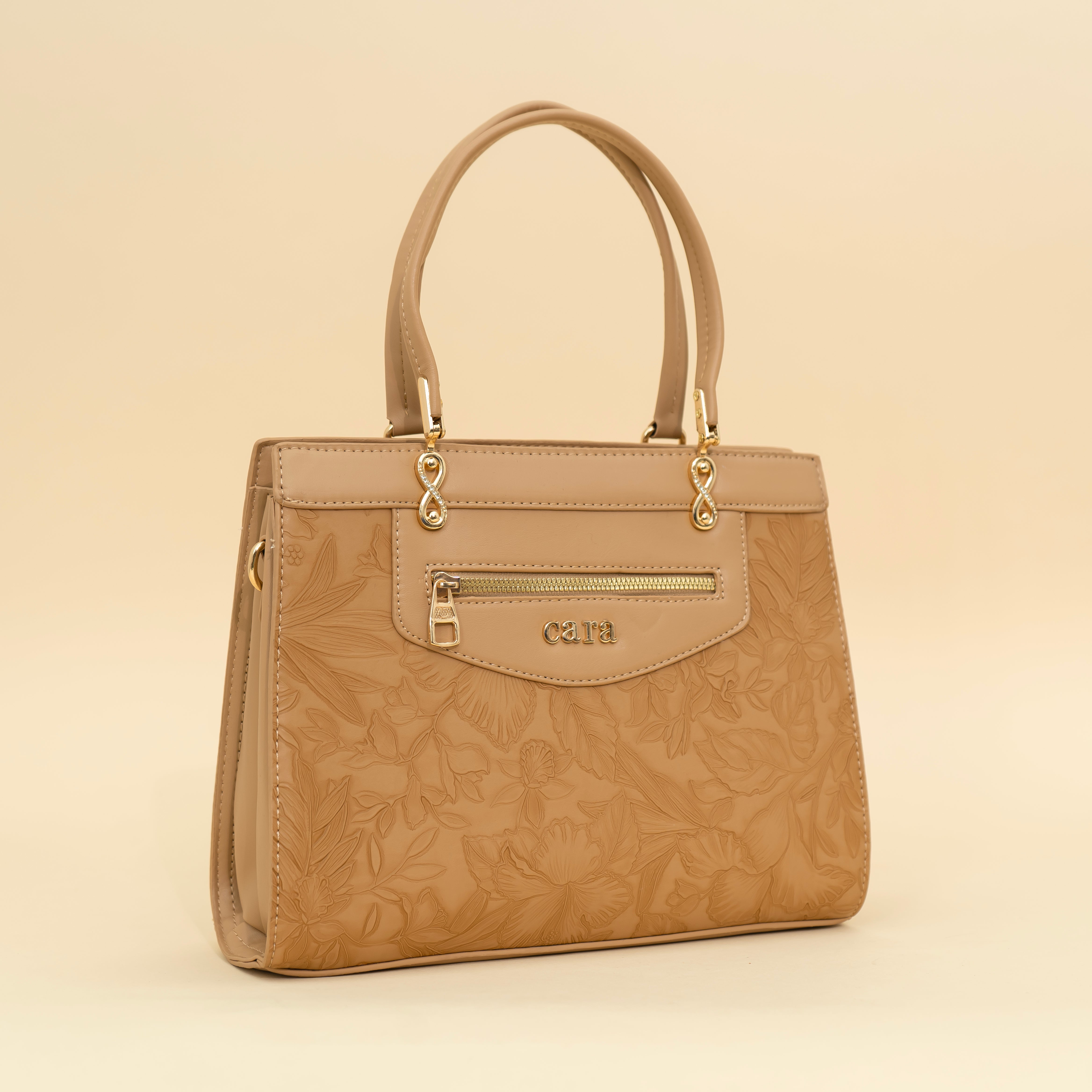 Chic Bronze Handbag | CARA