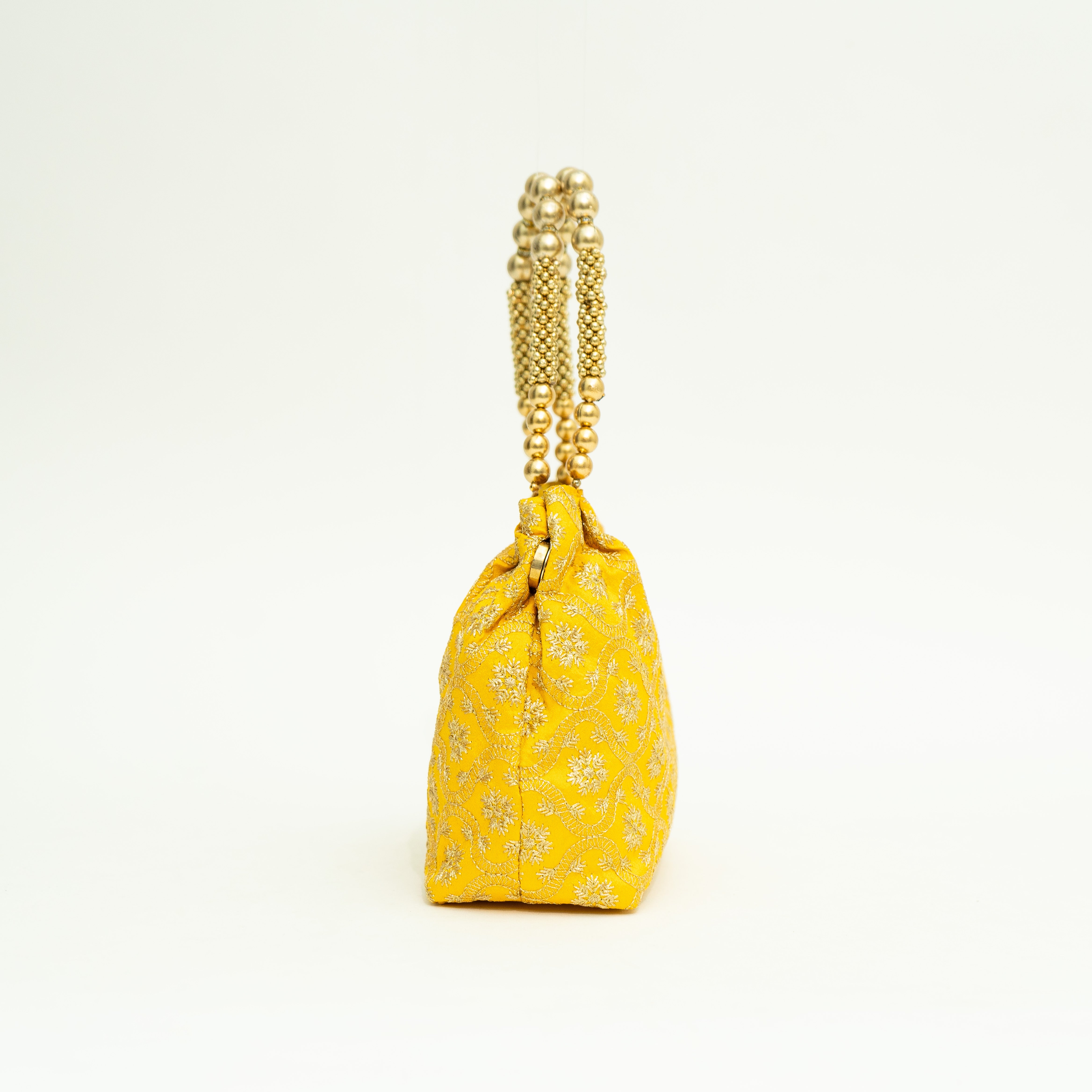 Yellow Mystic Midnight Potli | Cara