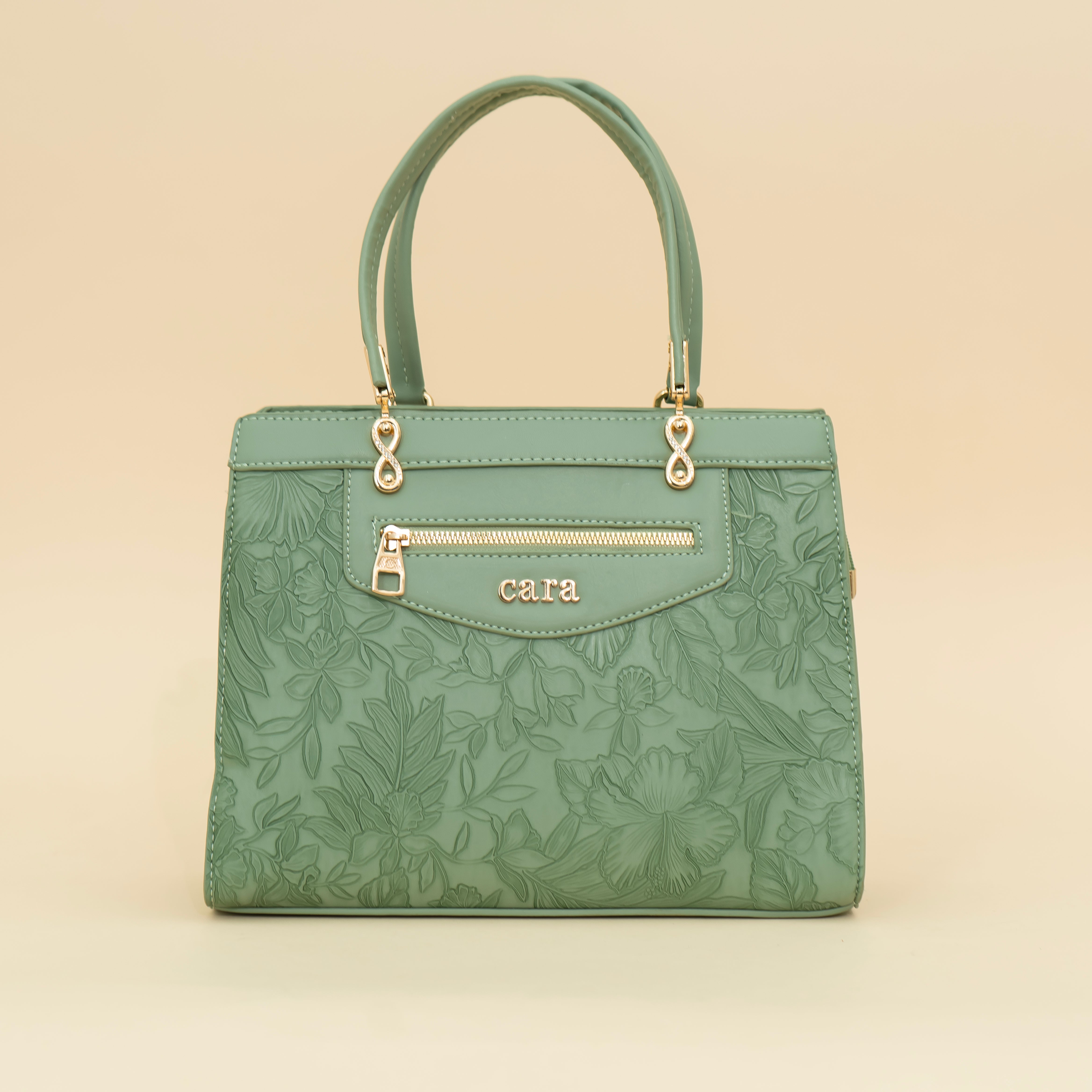 Chic Green Handbag | CARA