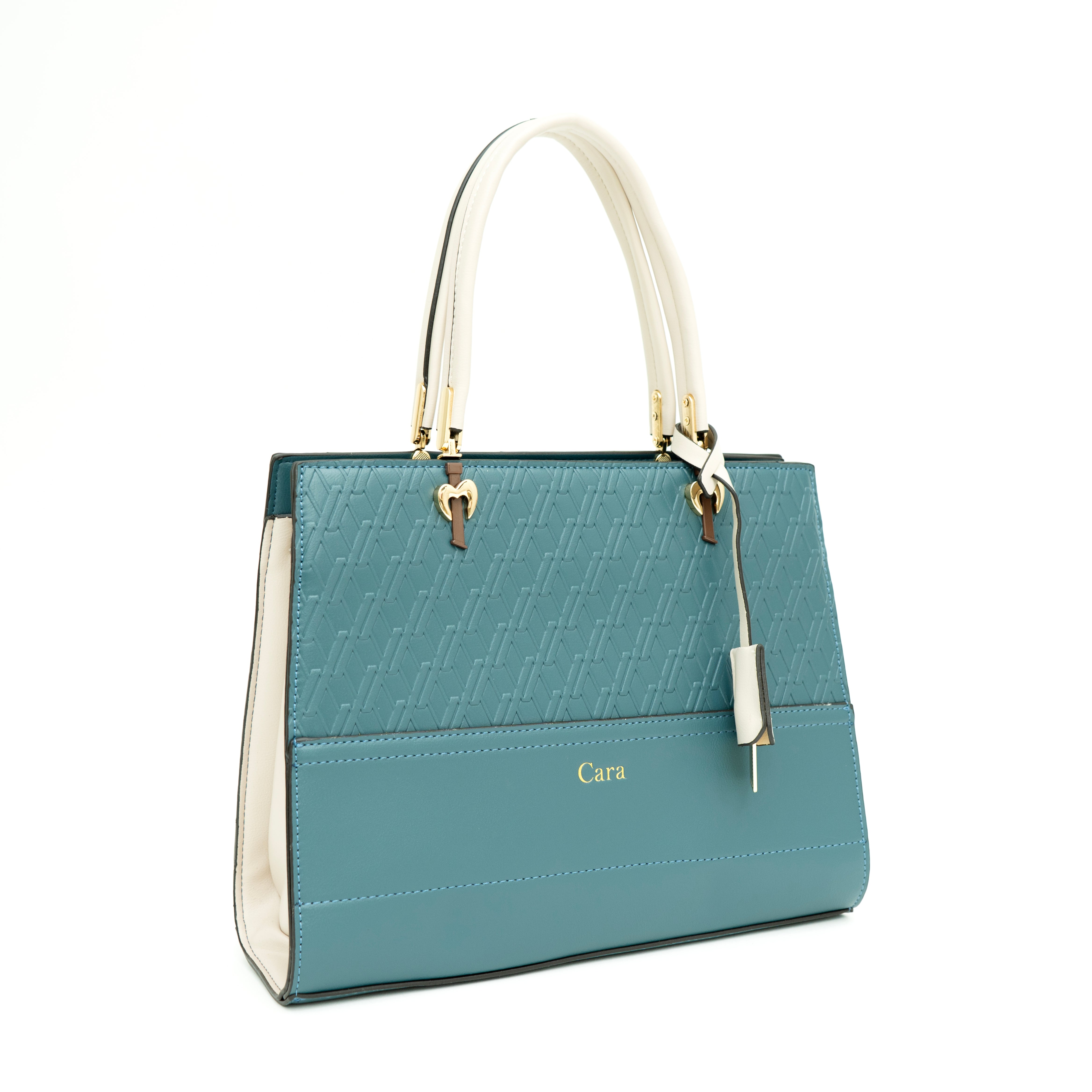 Classy Twist Carry Pine Green HANDBAG | CARA