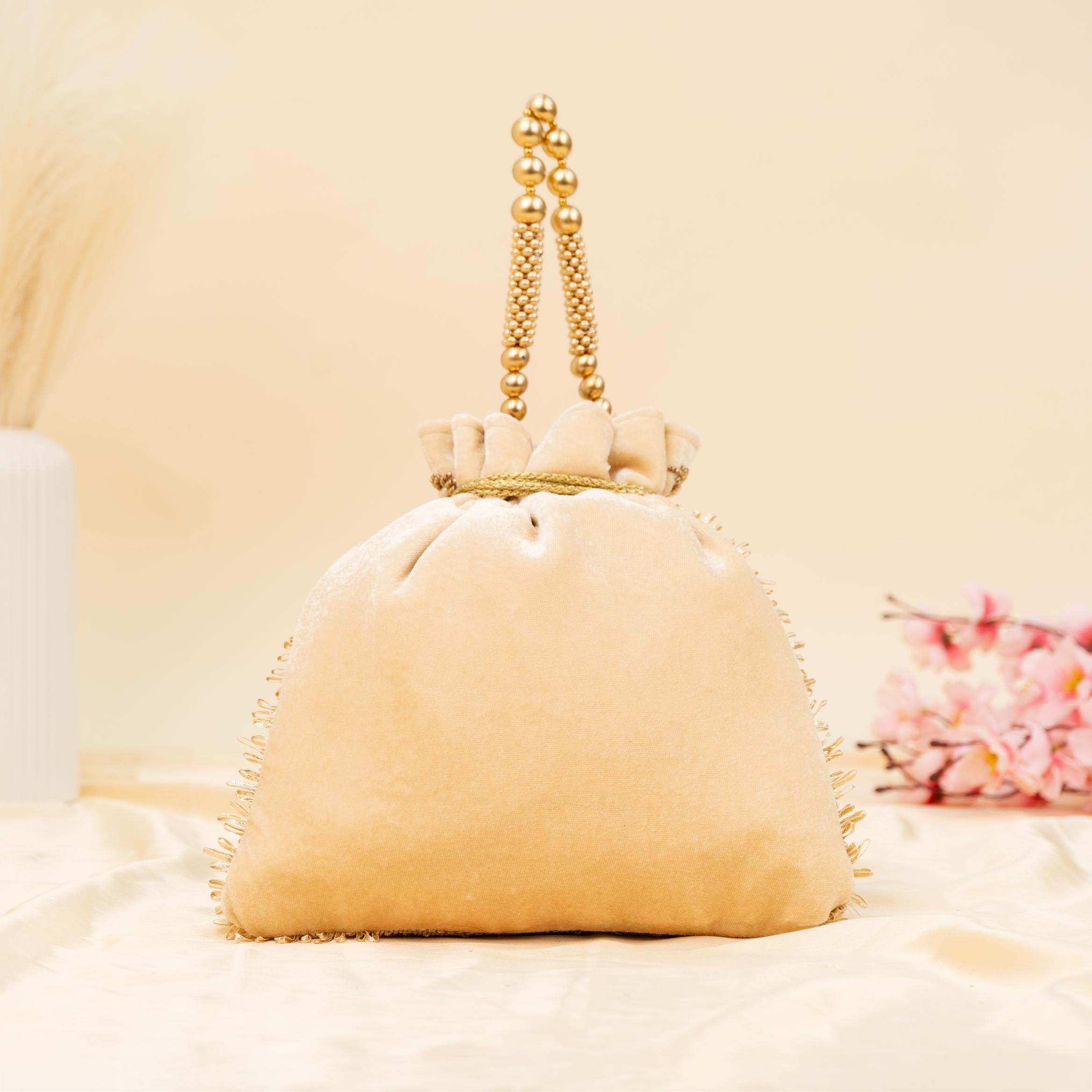The Velvet Bloom Potli