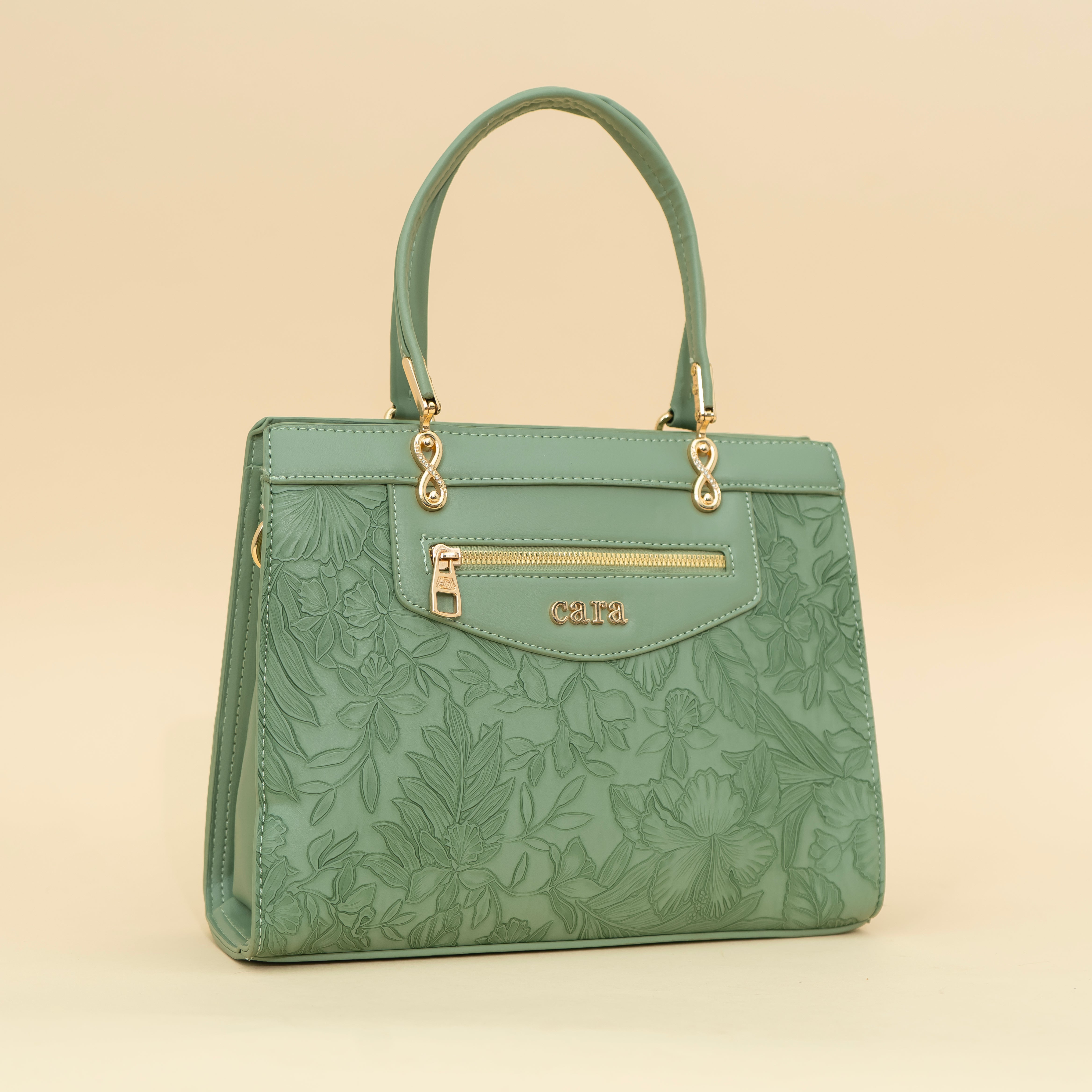 Chic Green Handbag | CARA