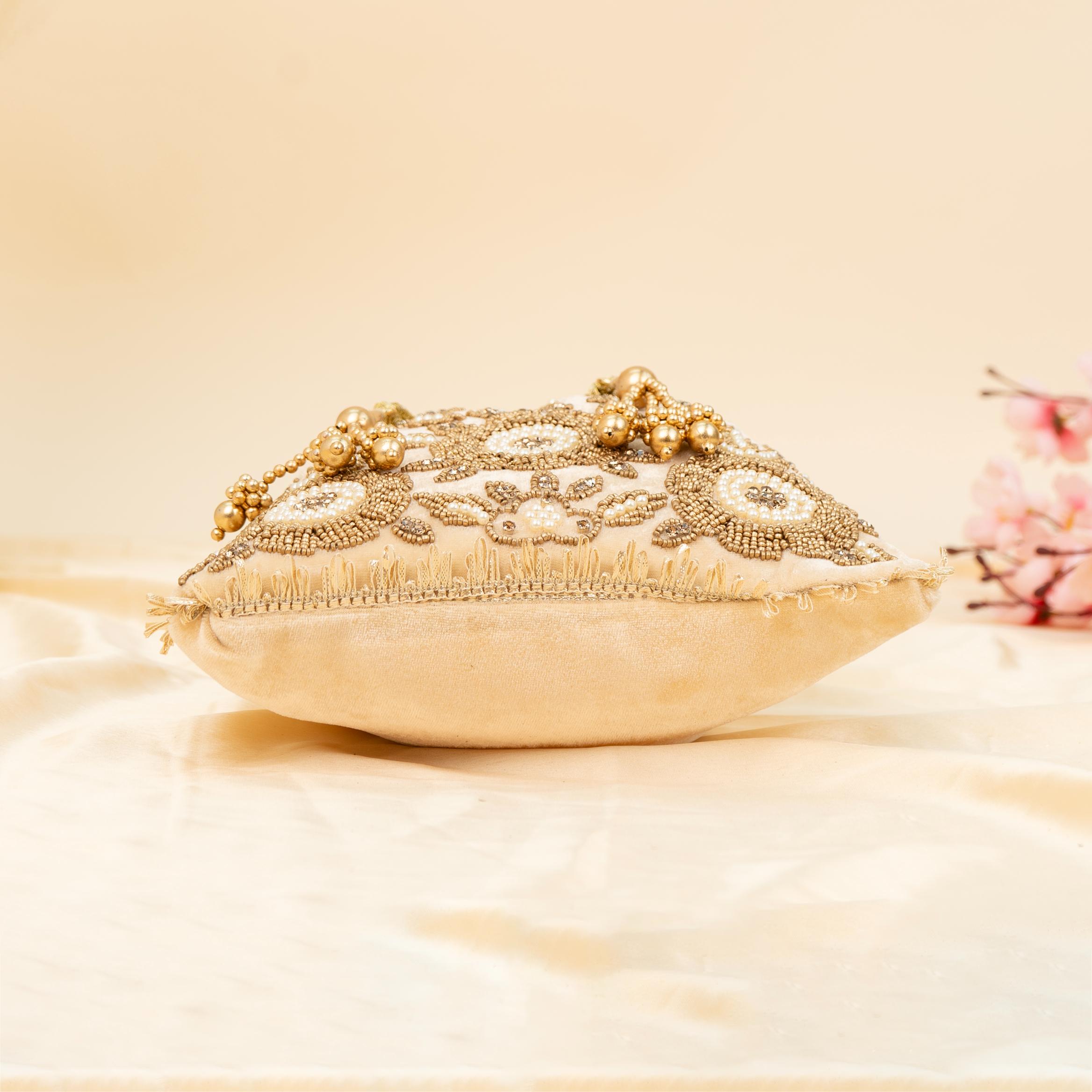 The Velvet Bloom Potli