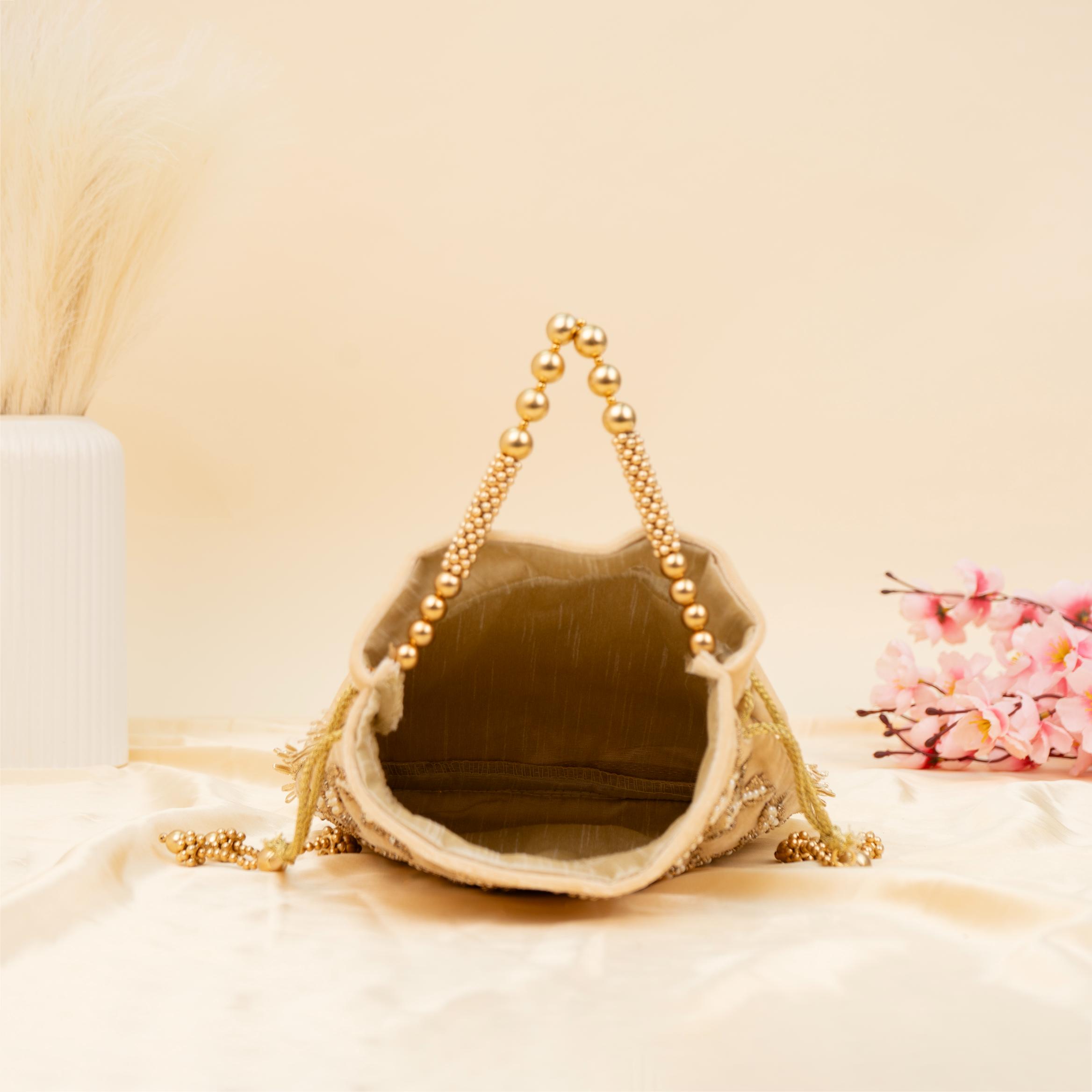 The Velvet Bloom Potli