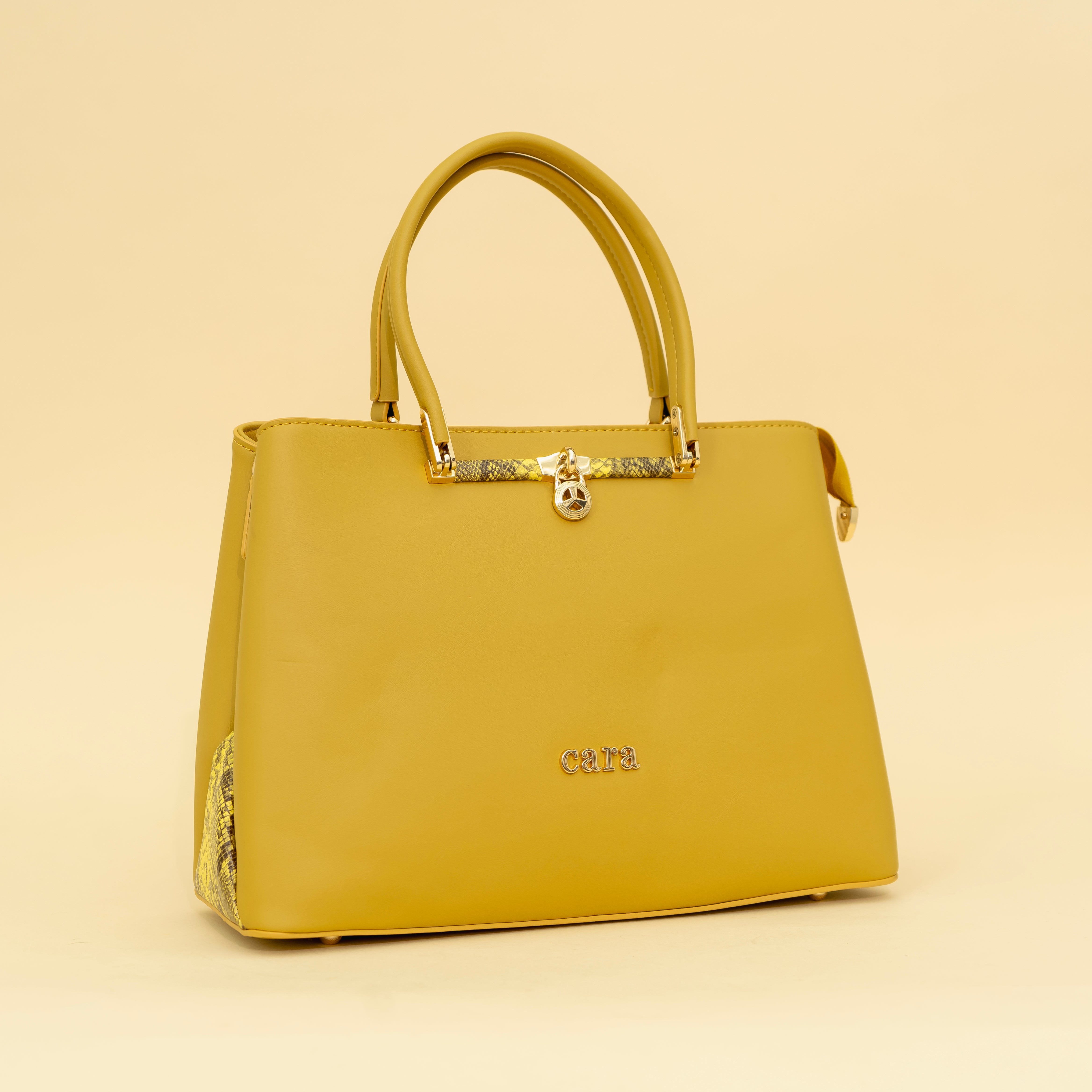 Haute Mustard Yellow Handbag | CARA