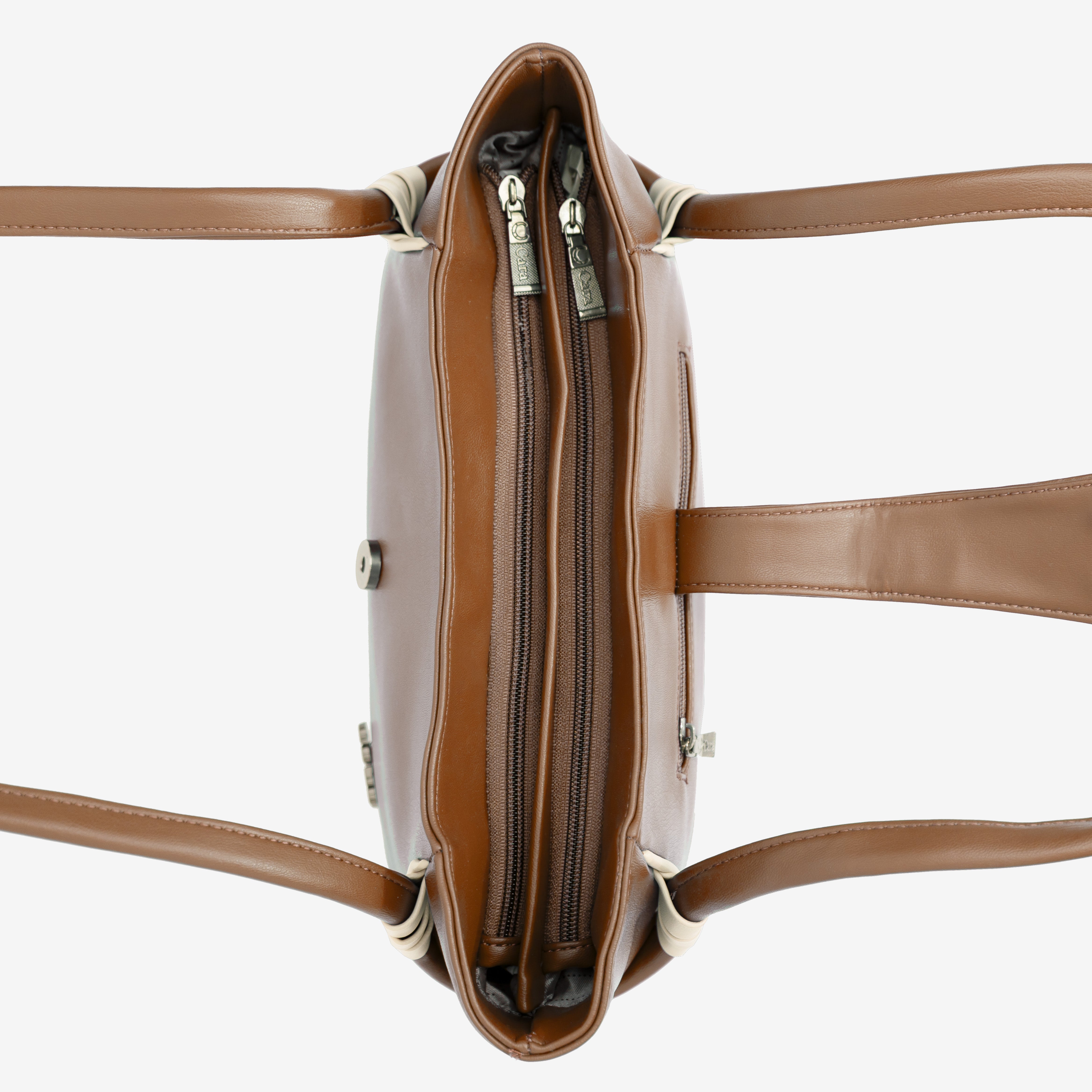 Brown Boldly Dynamic HANDBAG | CARA
