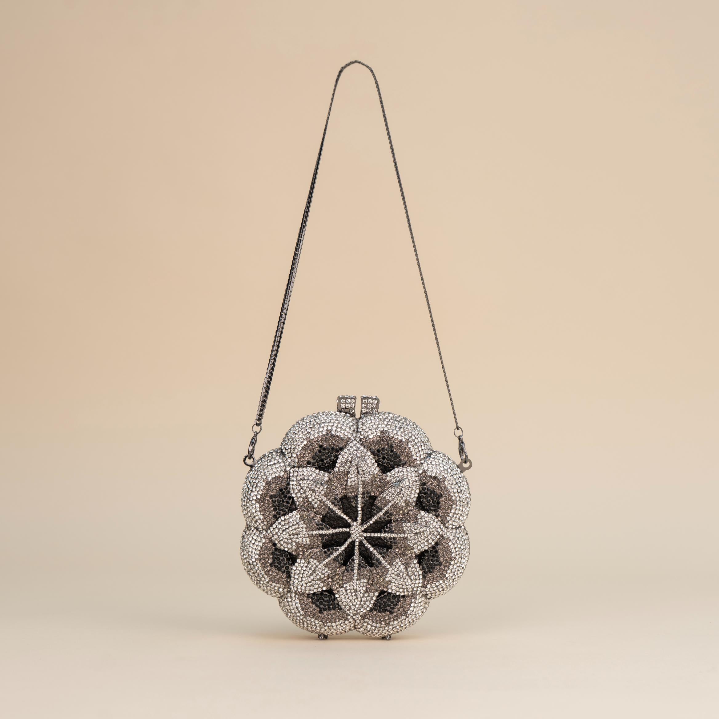 Crystal Rose Bling Clutch
