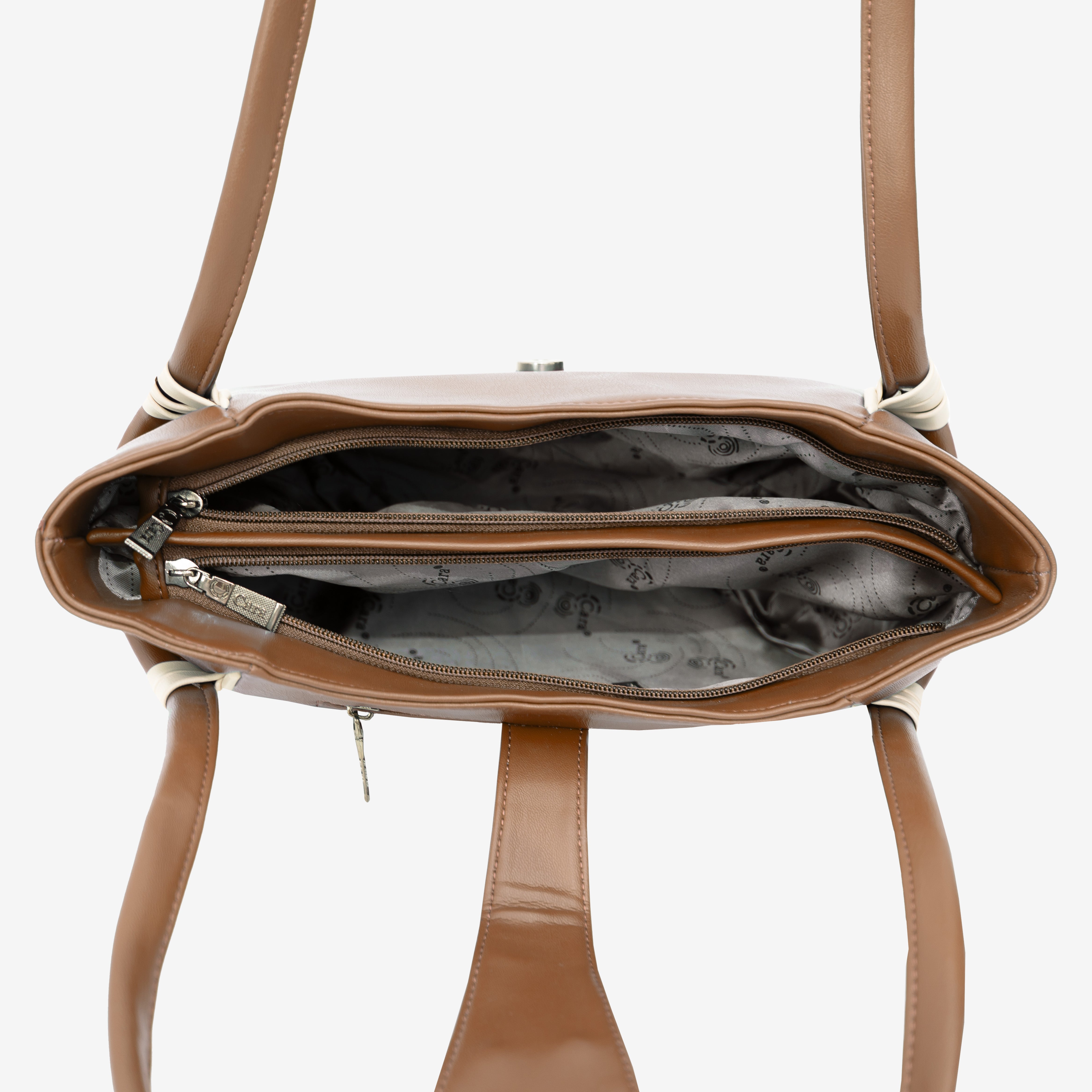 Brown Boldly Dynamic HANDBAG | CARA