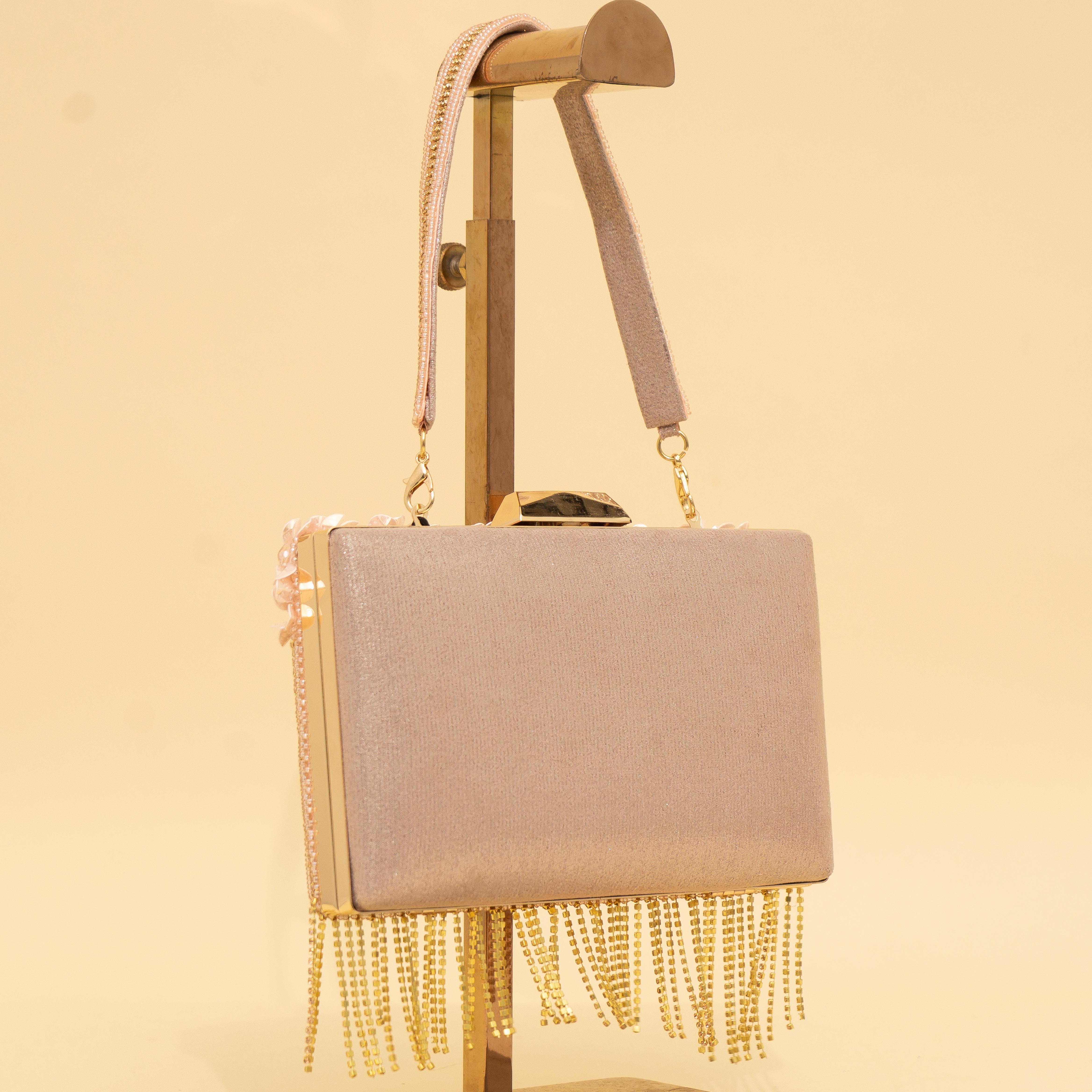 peach Celestial Spark Clutch