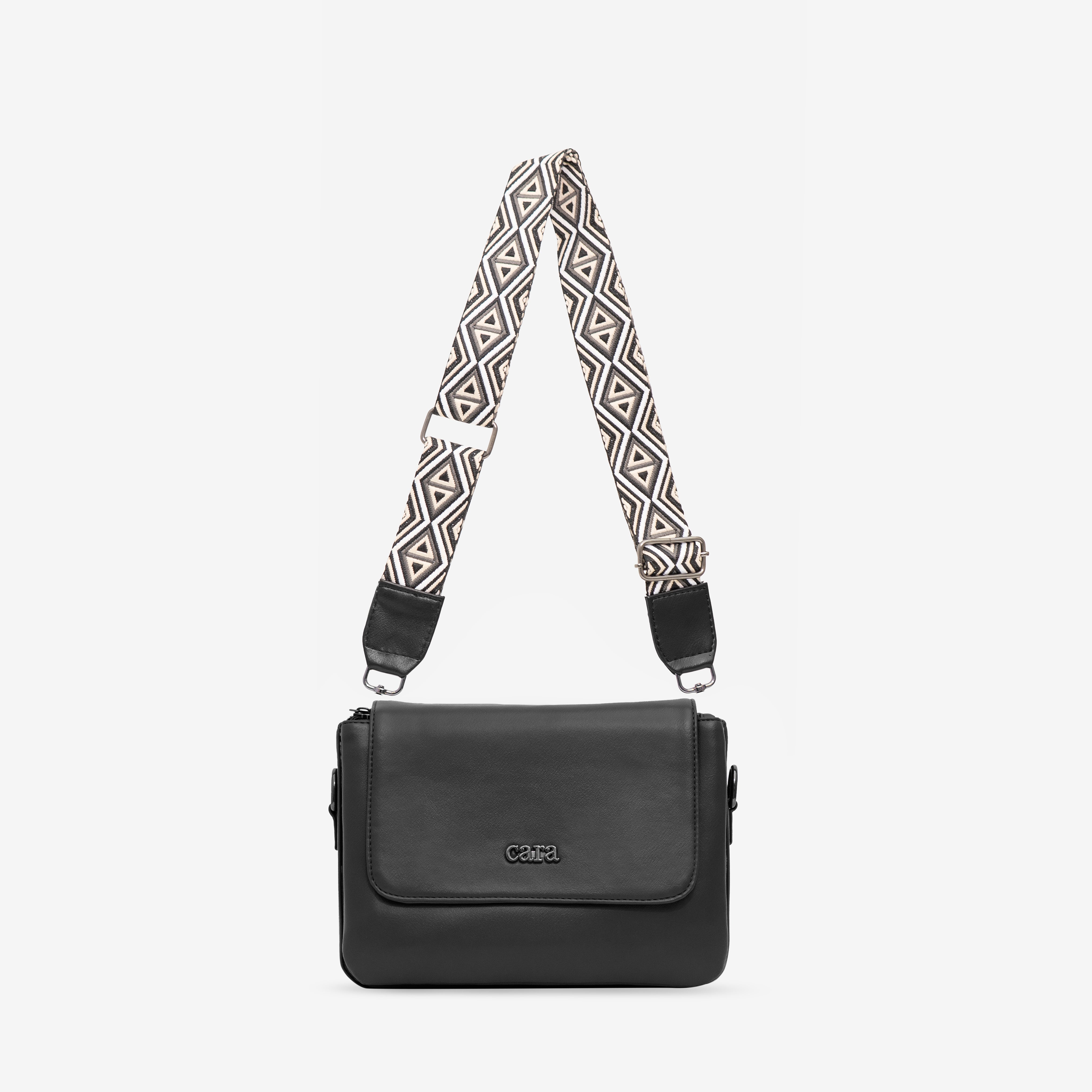 black Casual Catcher slingbag | cara