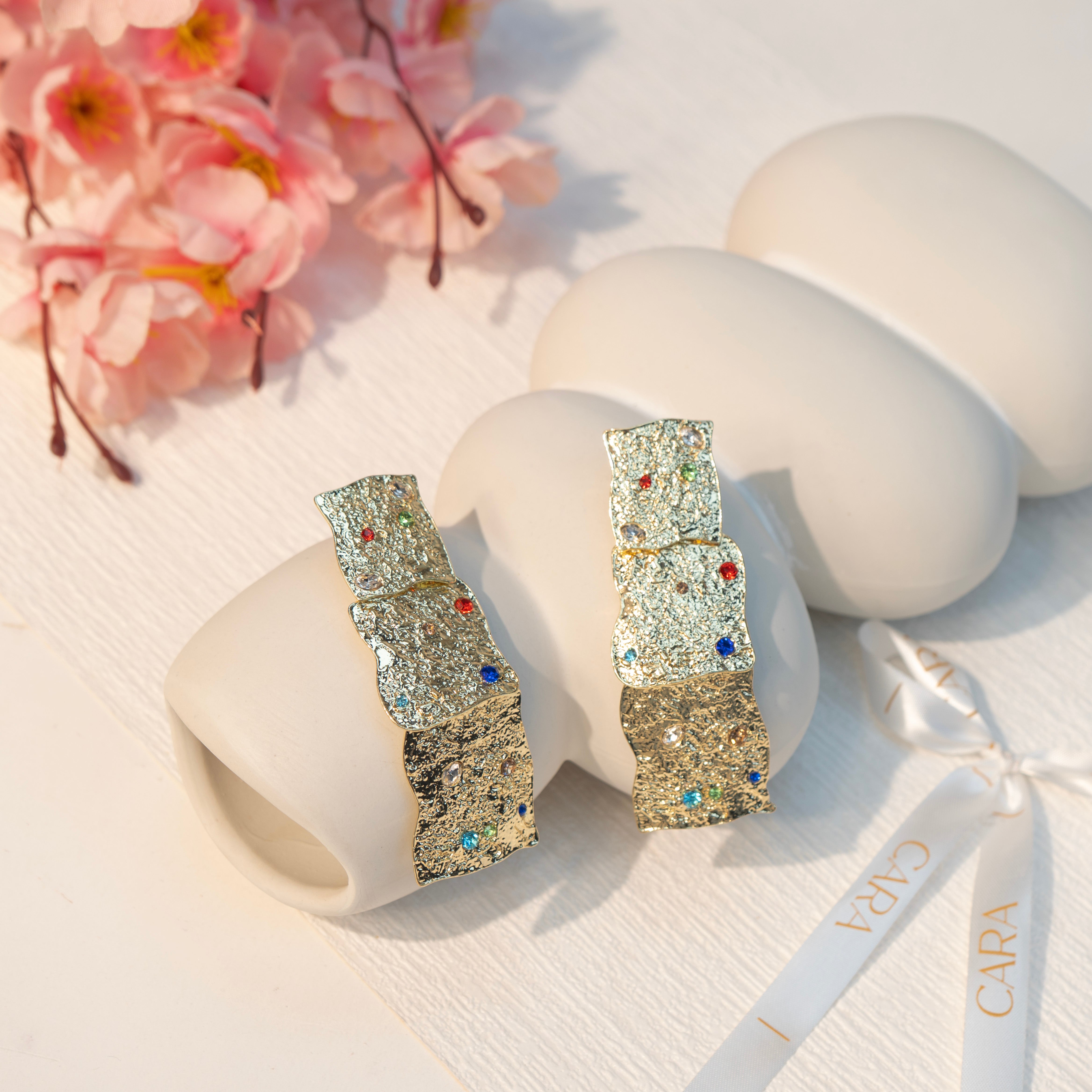 Freeform Echo Earrings