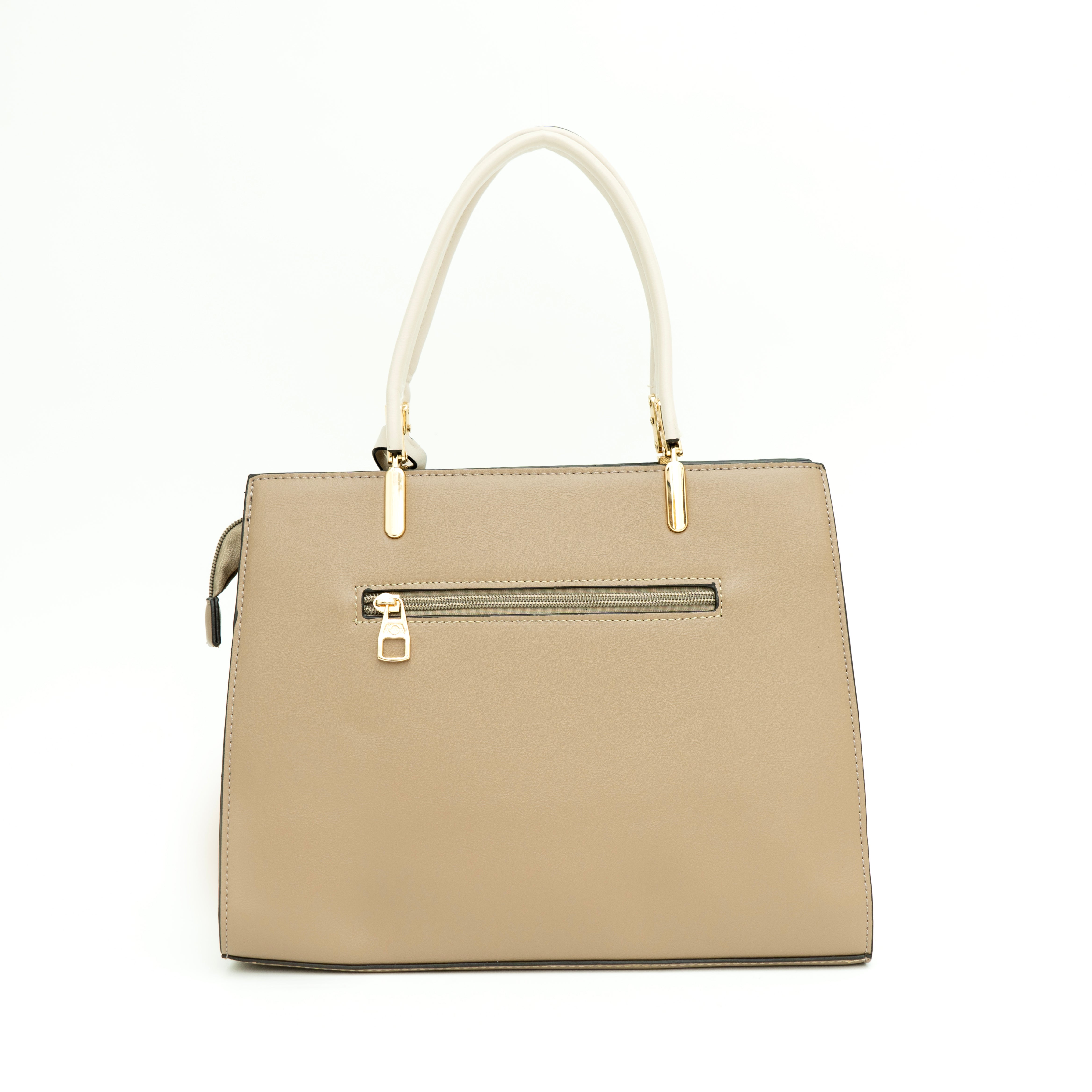Classy Twist Carry Cream HANDBAG | CARA