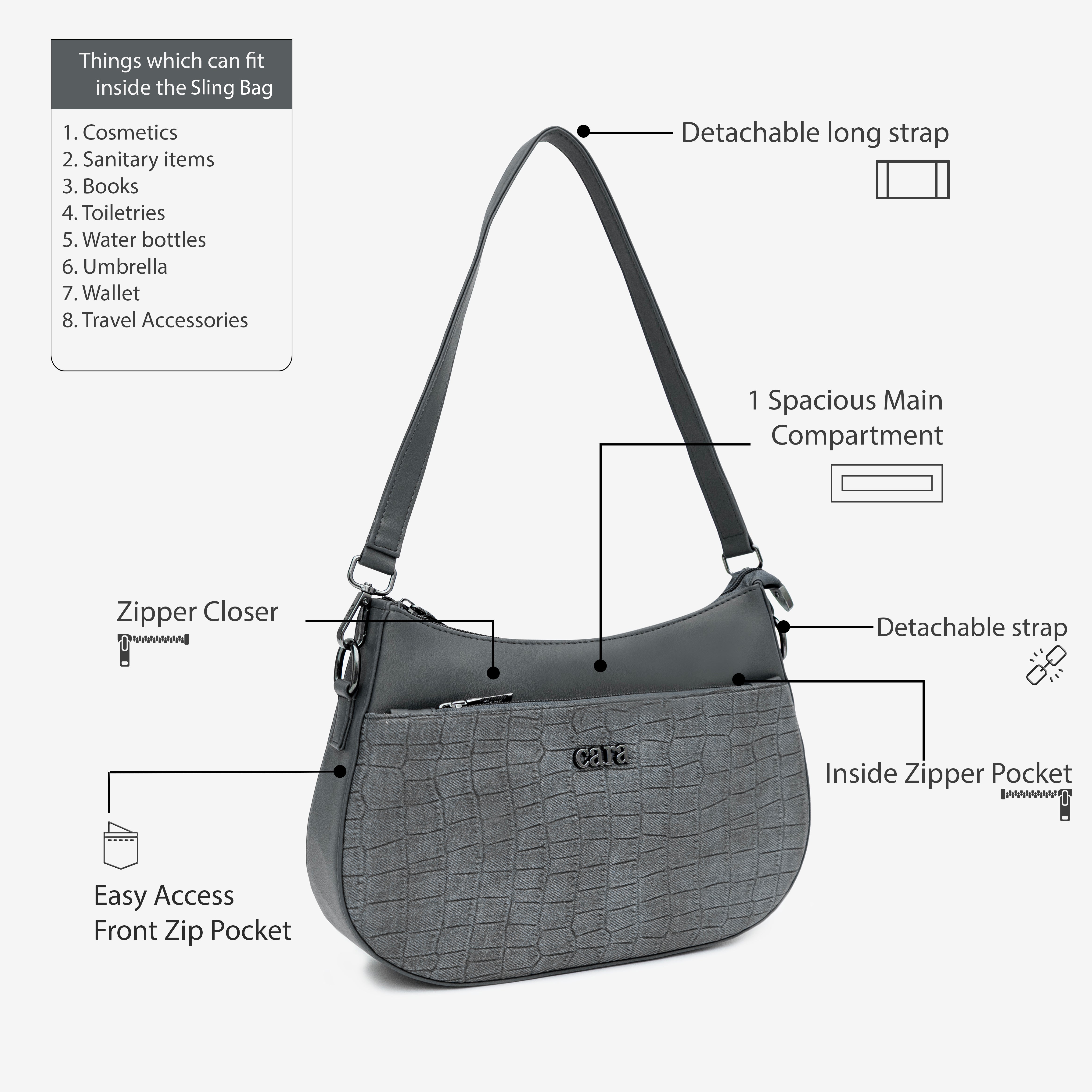 Beyond Prime Slingbag | Cara