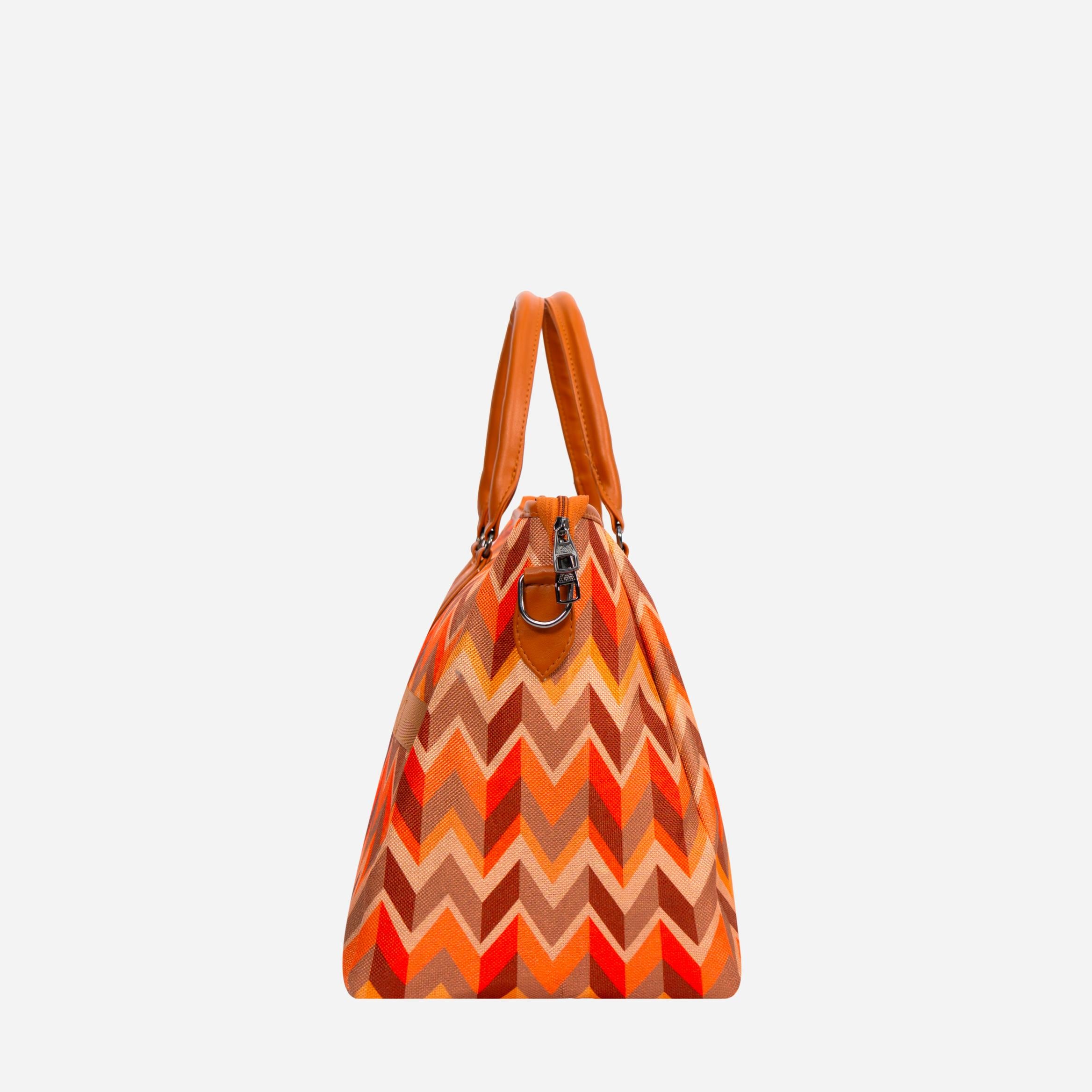 Geometric Imperial Tote