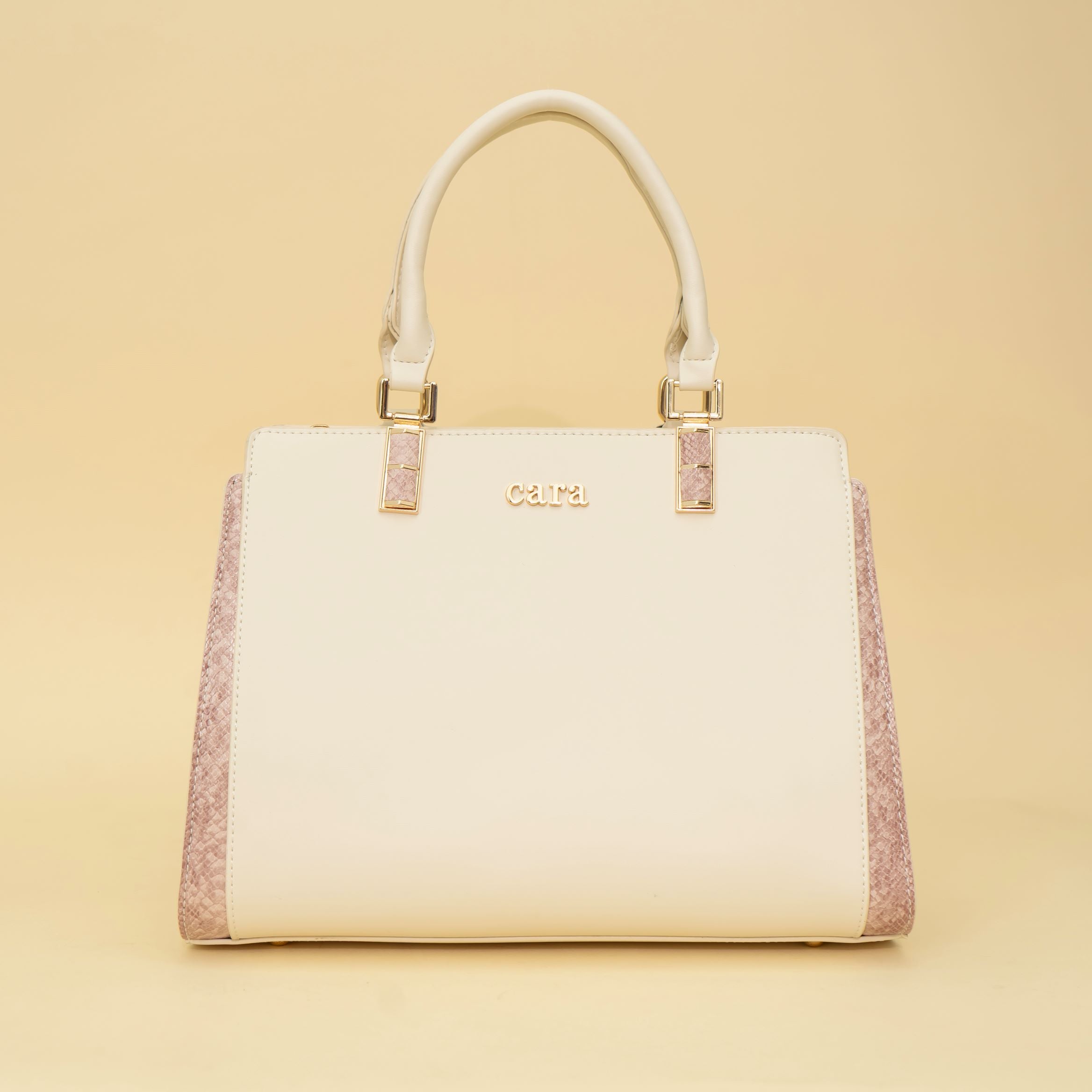 Dazzling Beige Handbag | CARA