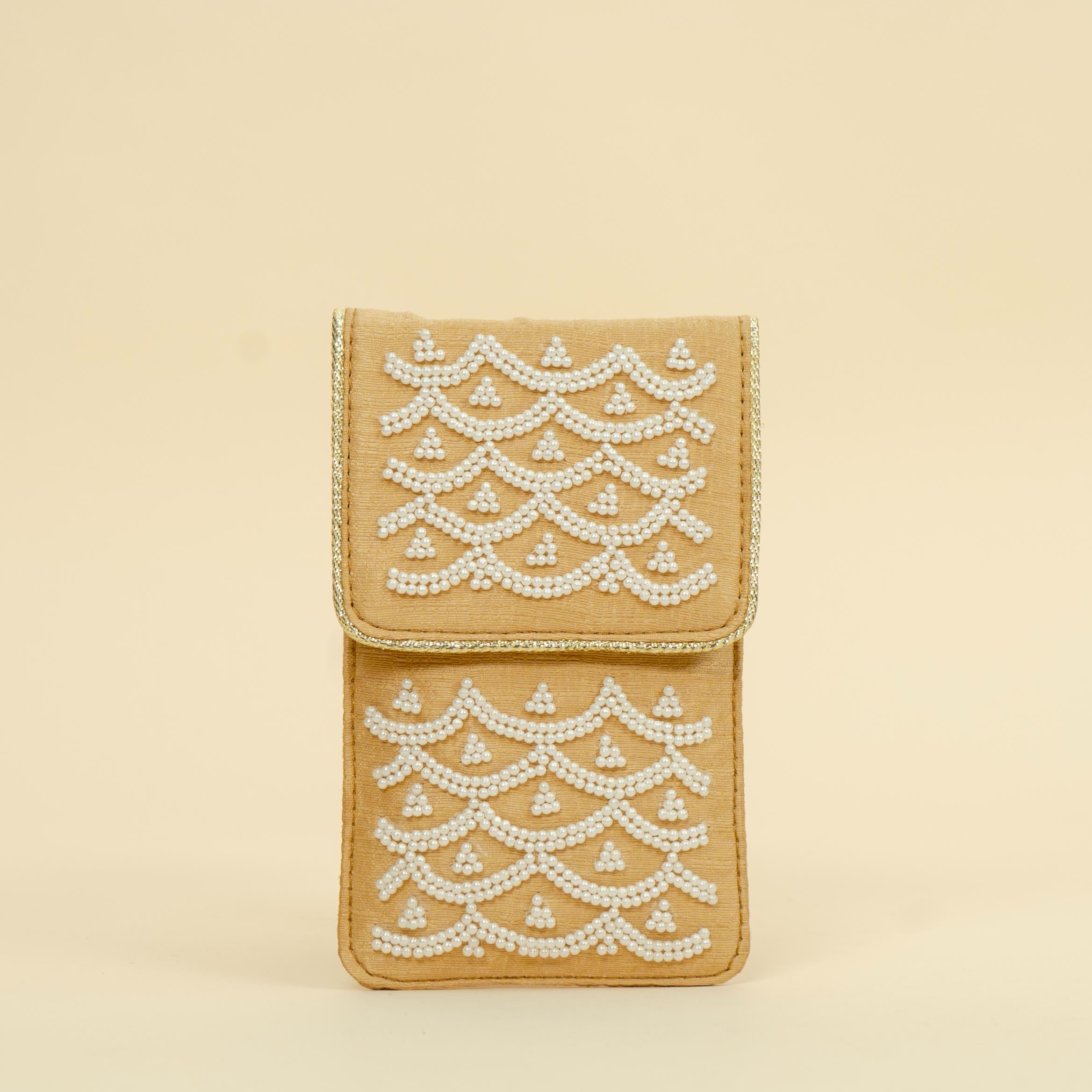Pearl Crest Mobile Pouch