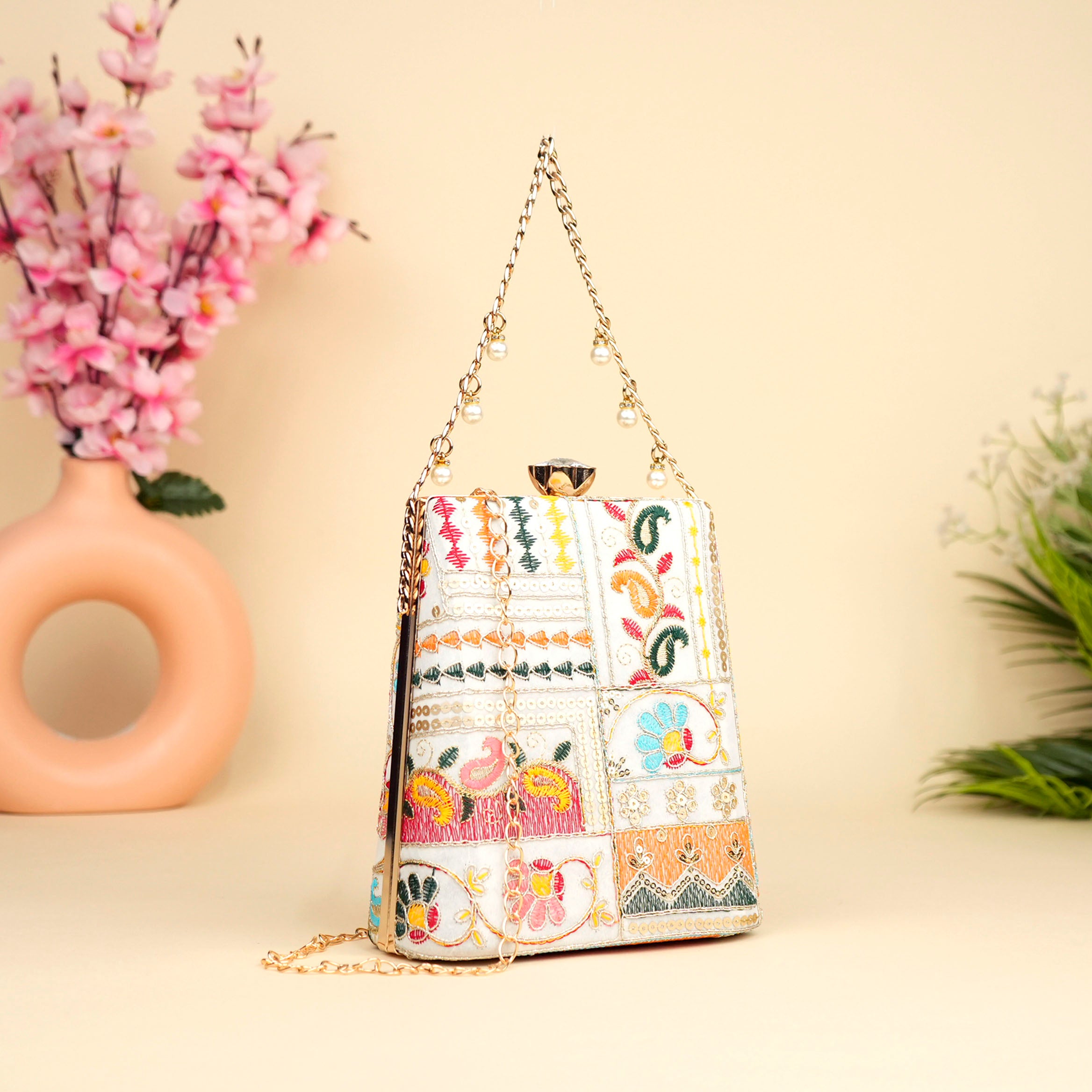 Heritage Mosaic Clutch