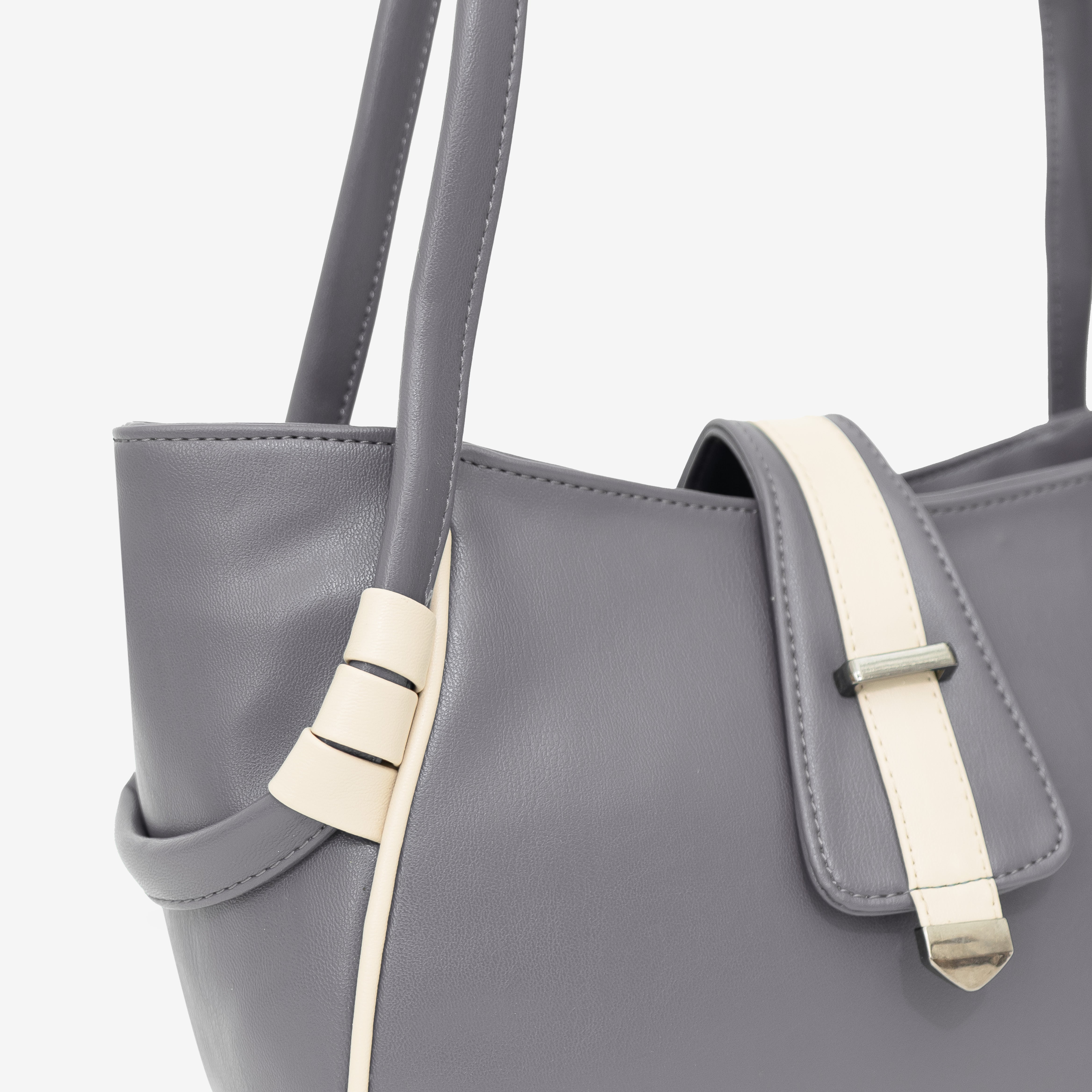 Grey Boldly Dynamic handbag | cara
