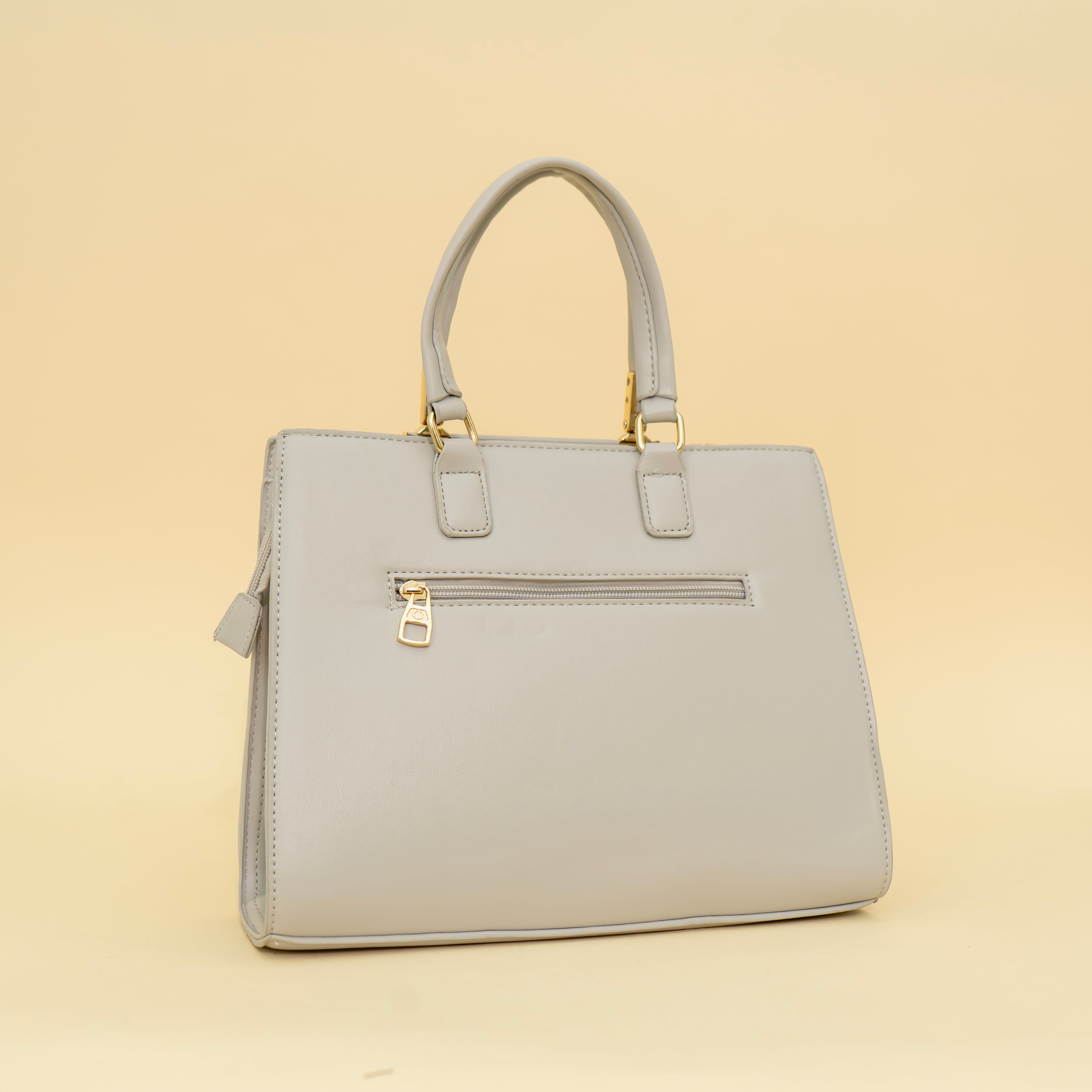 Grey Floral Flourish handbag | cara