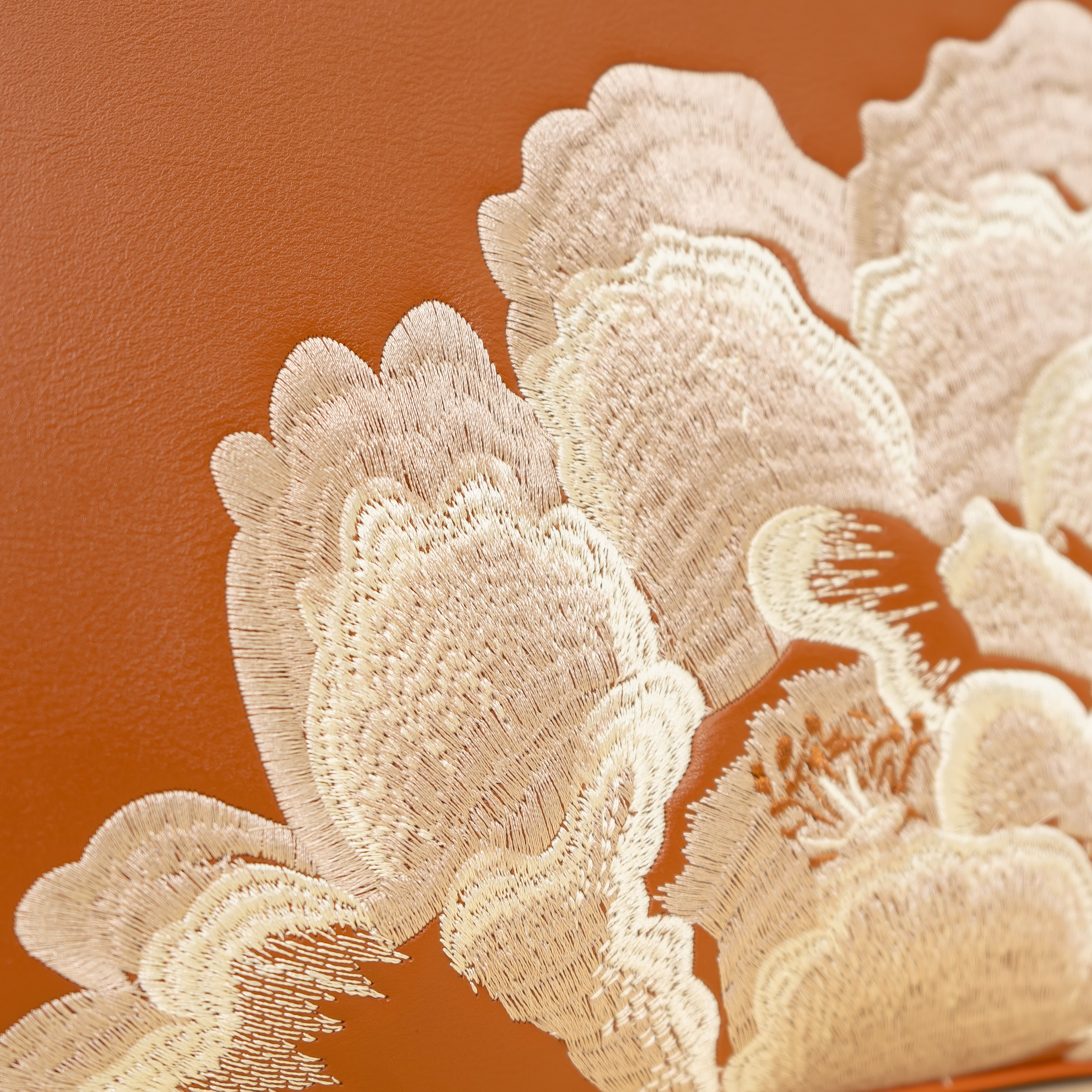 Brown Floral Flourish handbag | cara
