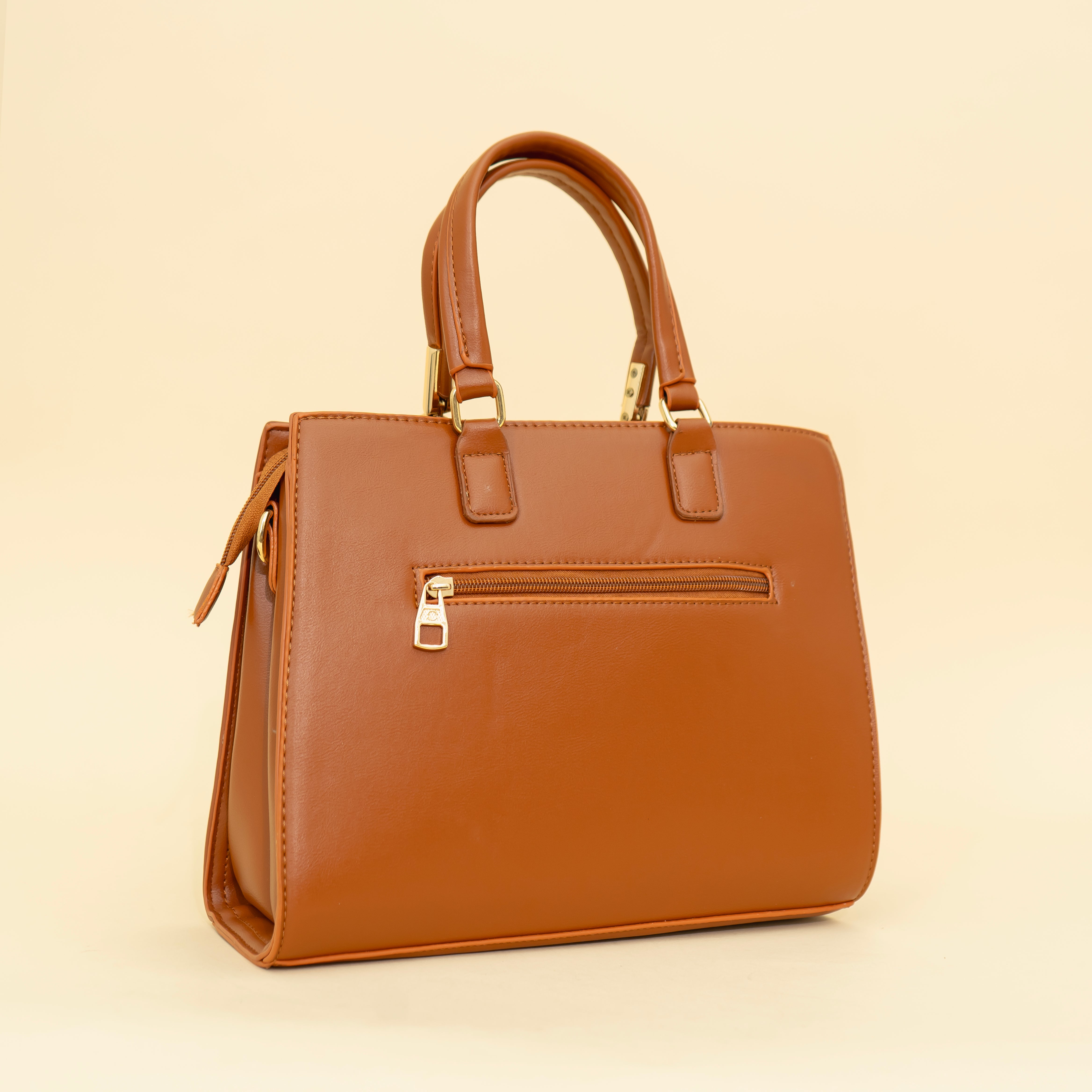 Brown Floral Flourish handbag | cara
