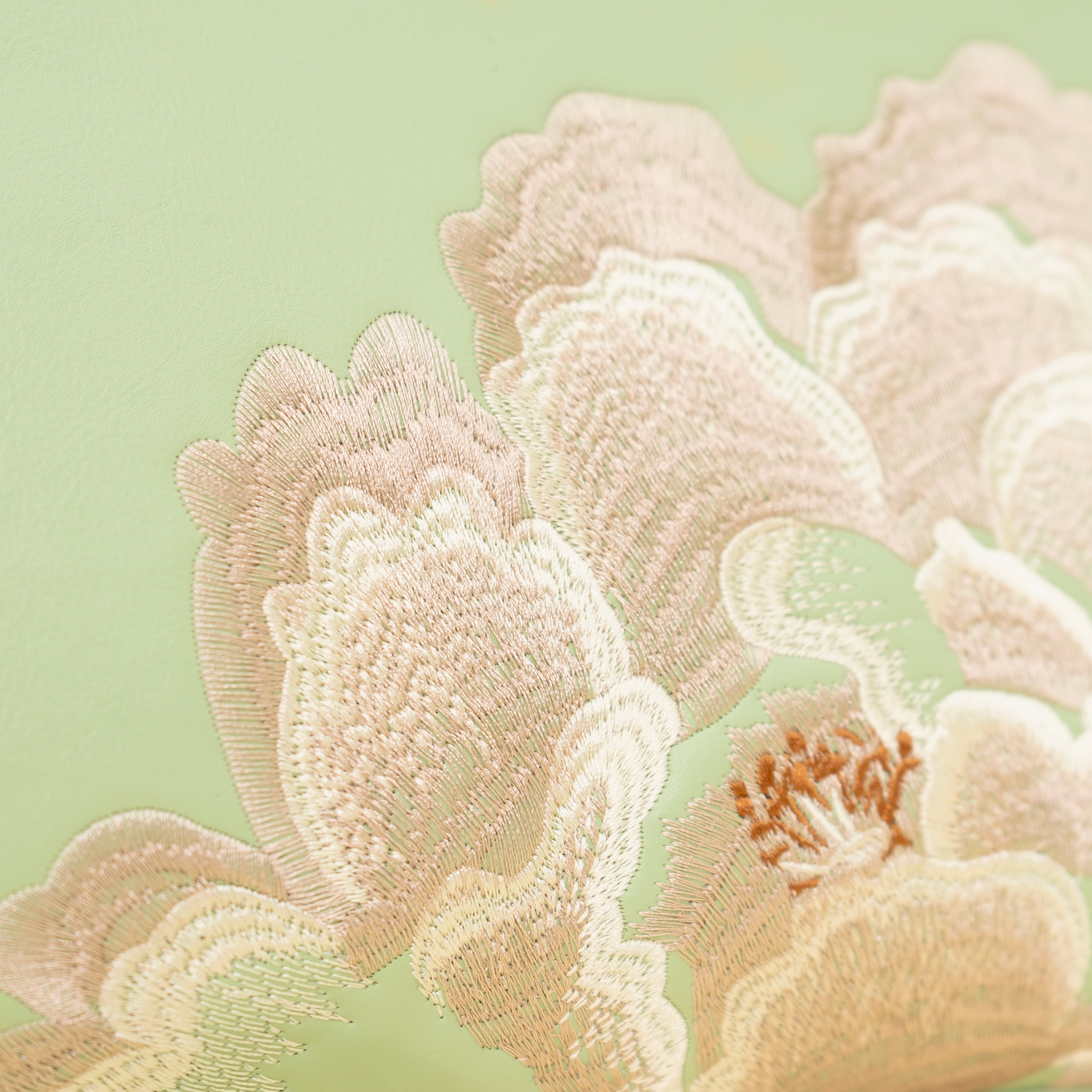 Green Floral Flourish handbag | cara