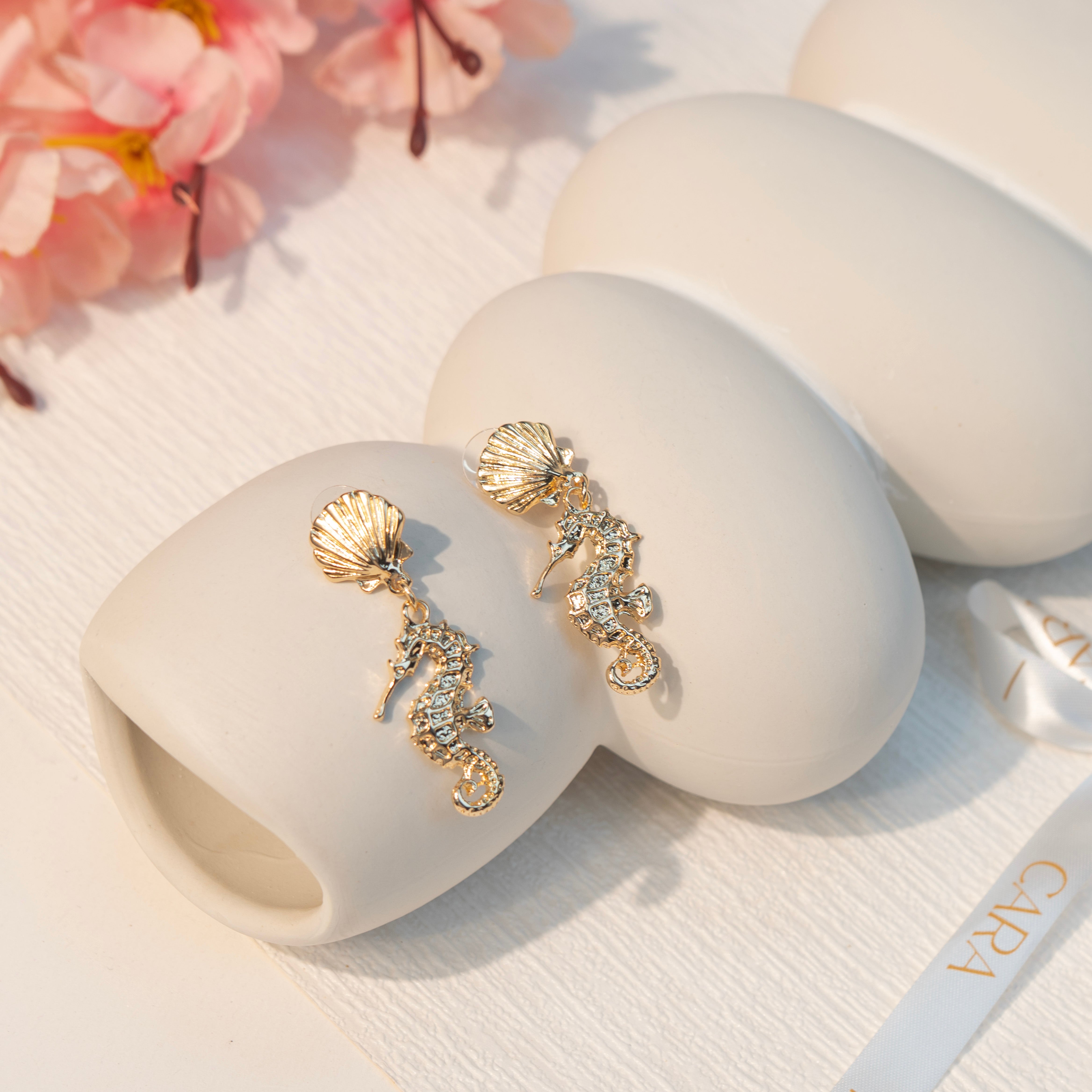 Celeste Drape Earrings