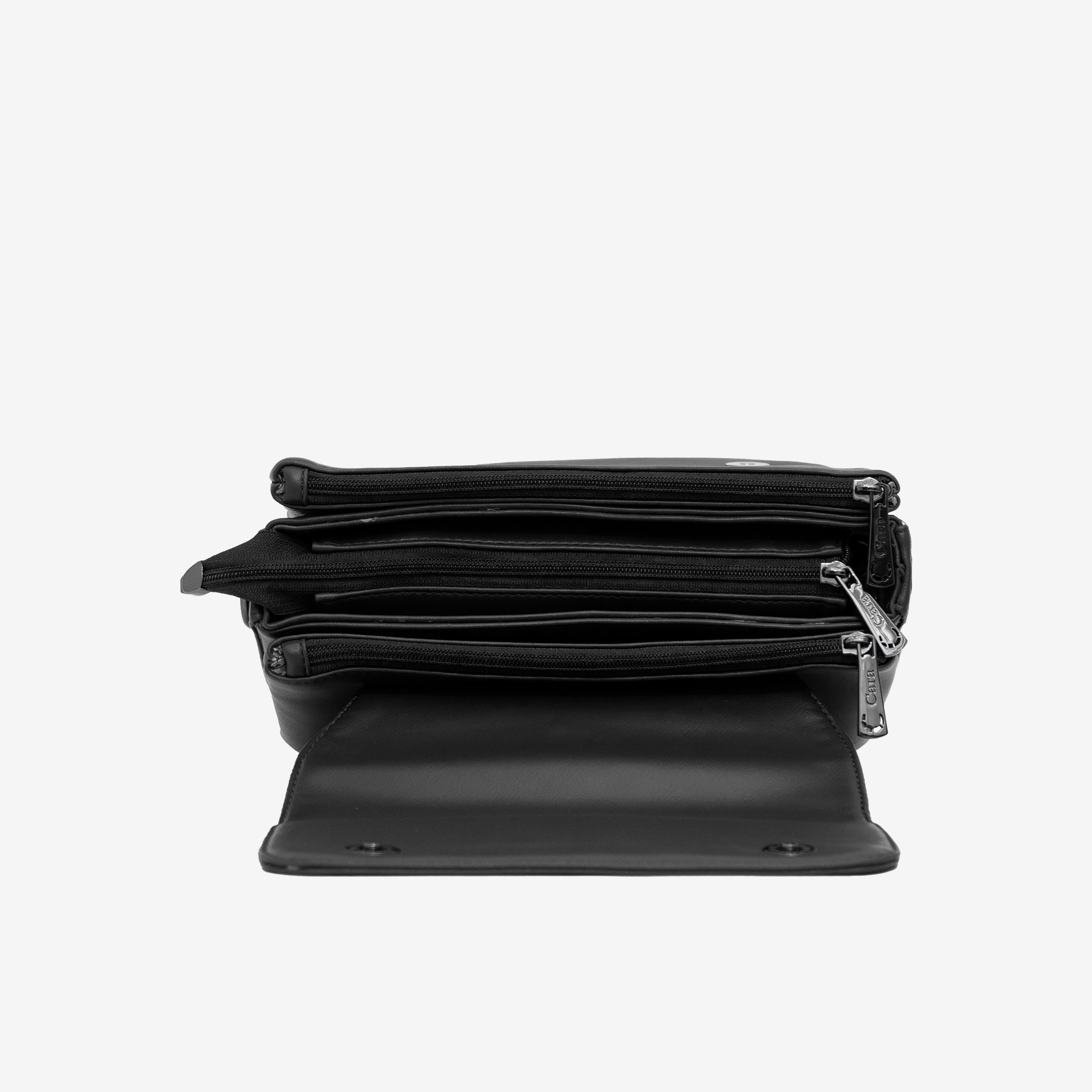 black Casual Catcher slingbag | cara