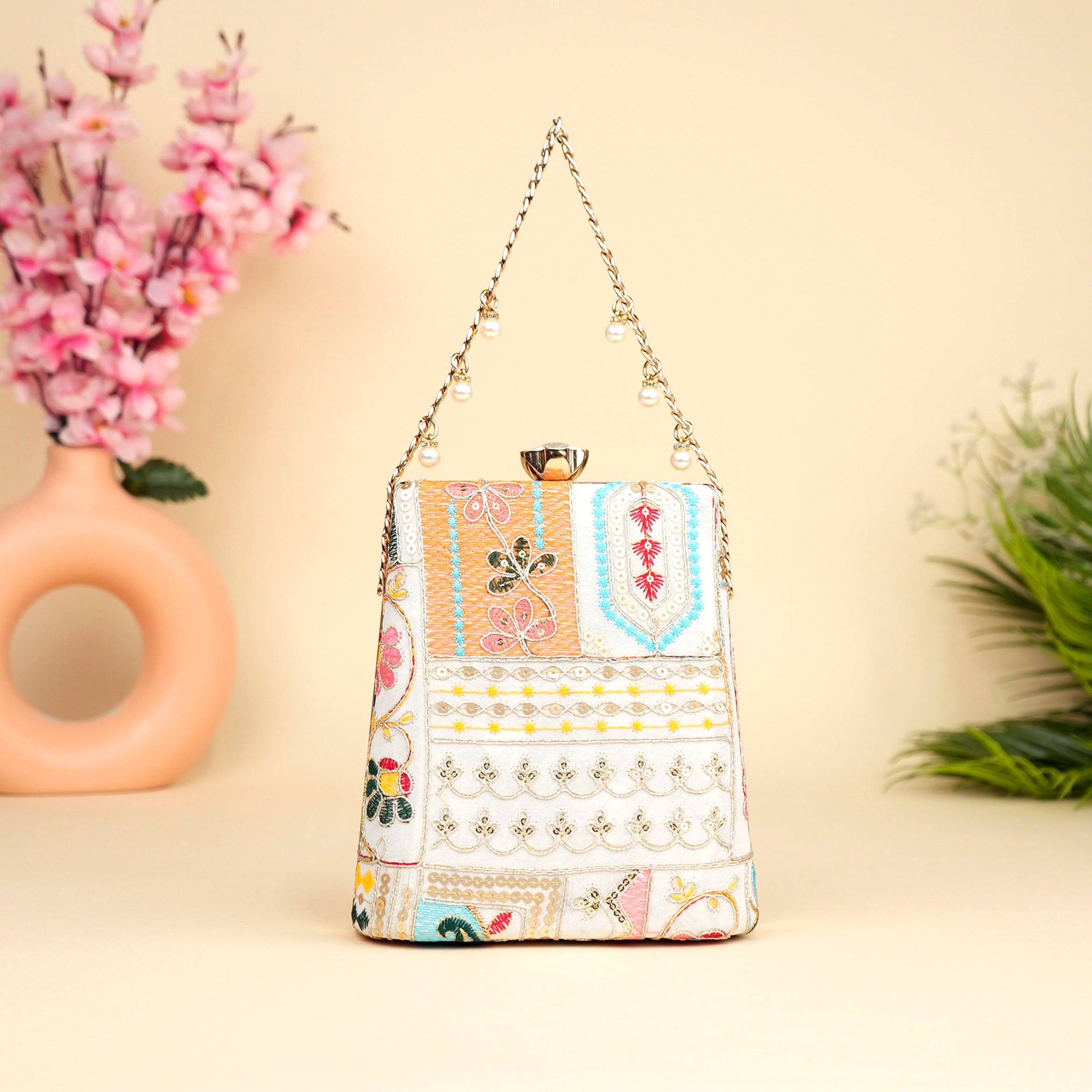 Heritage Mosaic Clutch