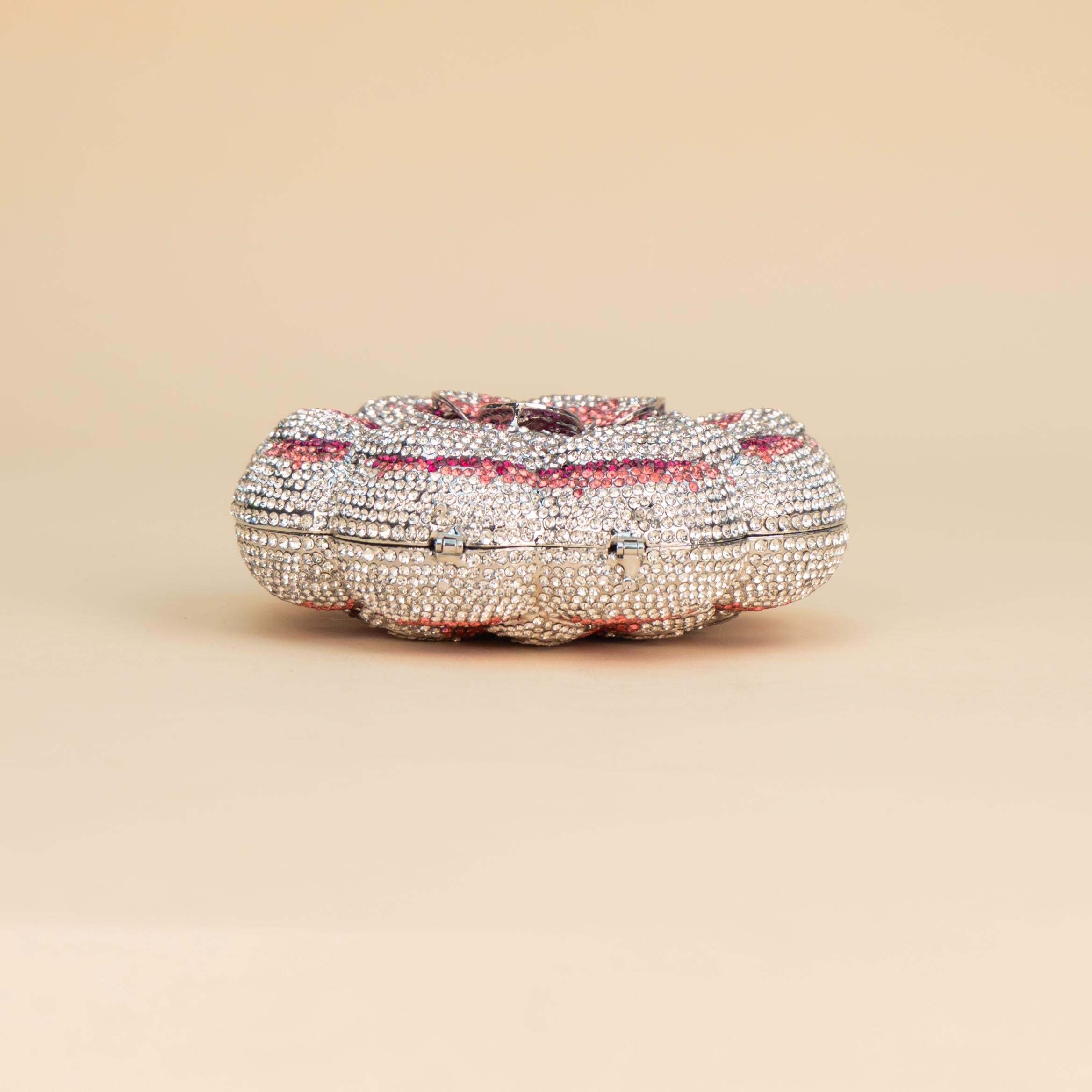 Crystal Rose Bling Clutch