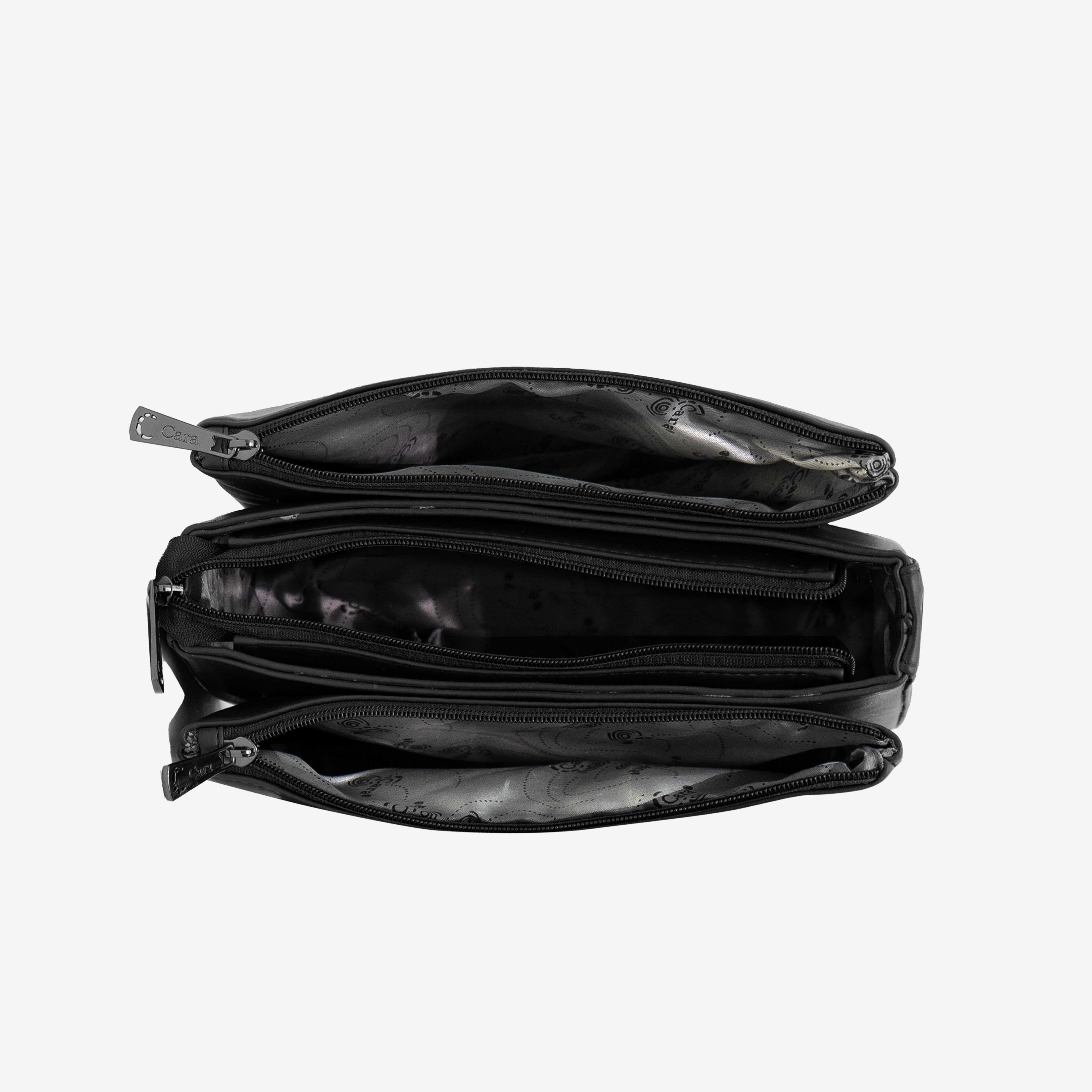 black Casual Catcher slingbag | cara