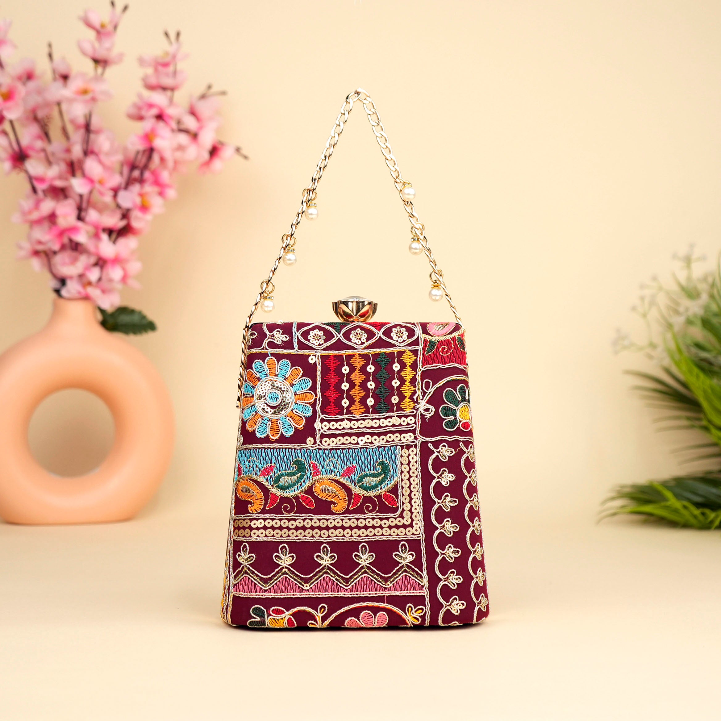 Heritage Mosaic Clutch