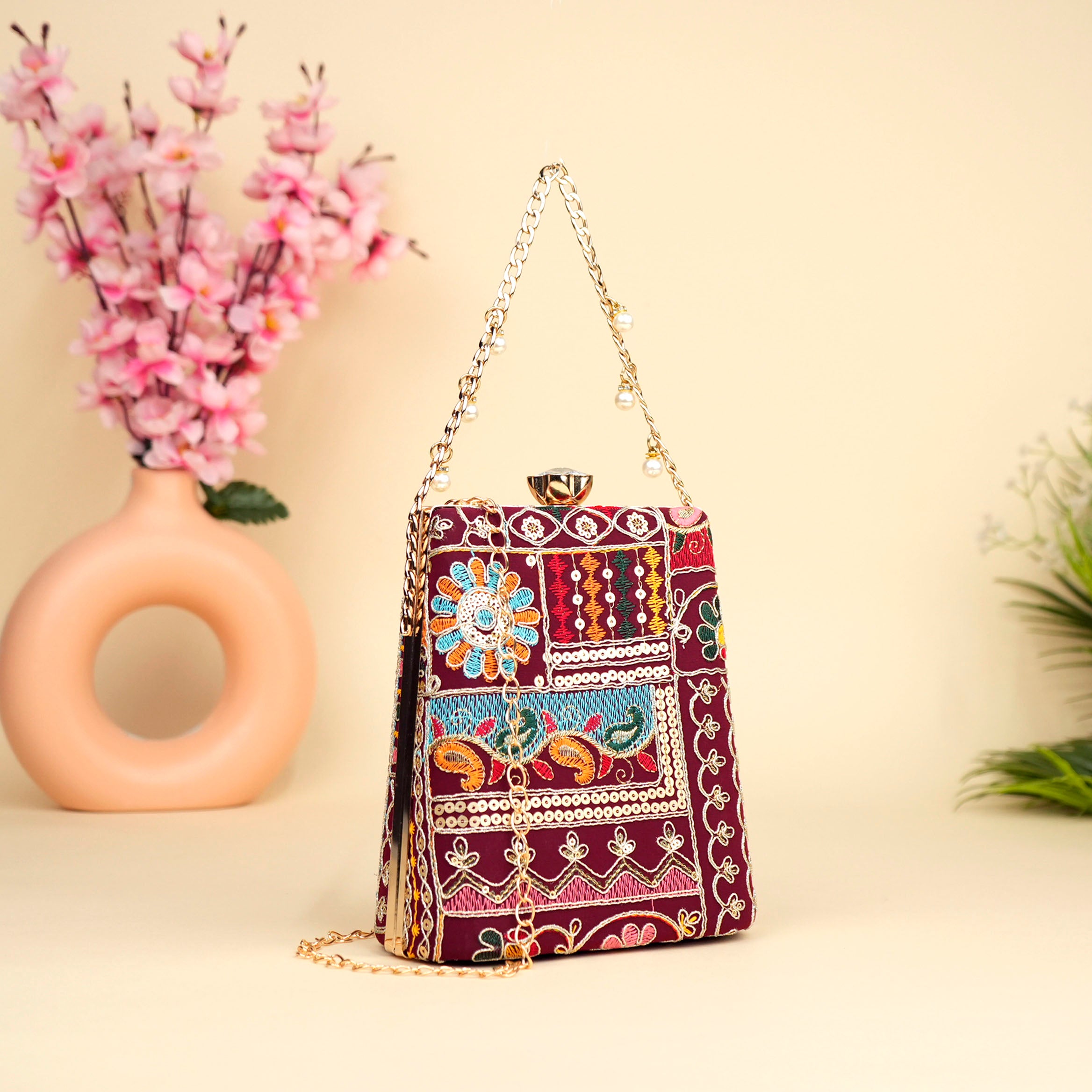 Heritage Mosaic Clutch