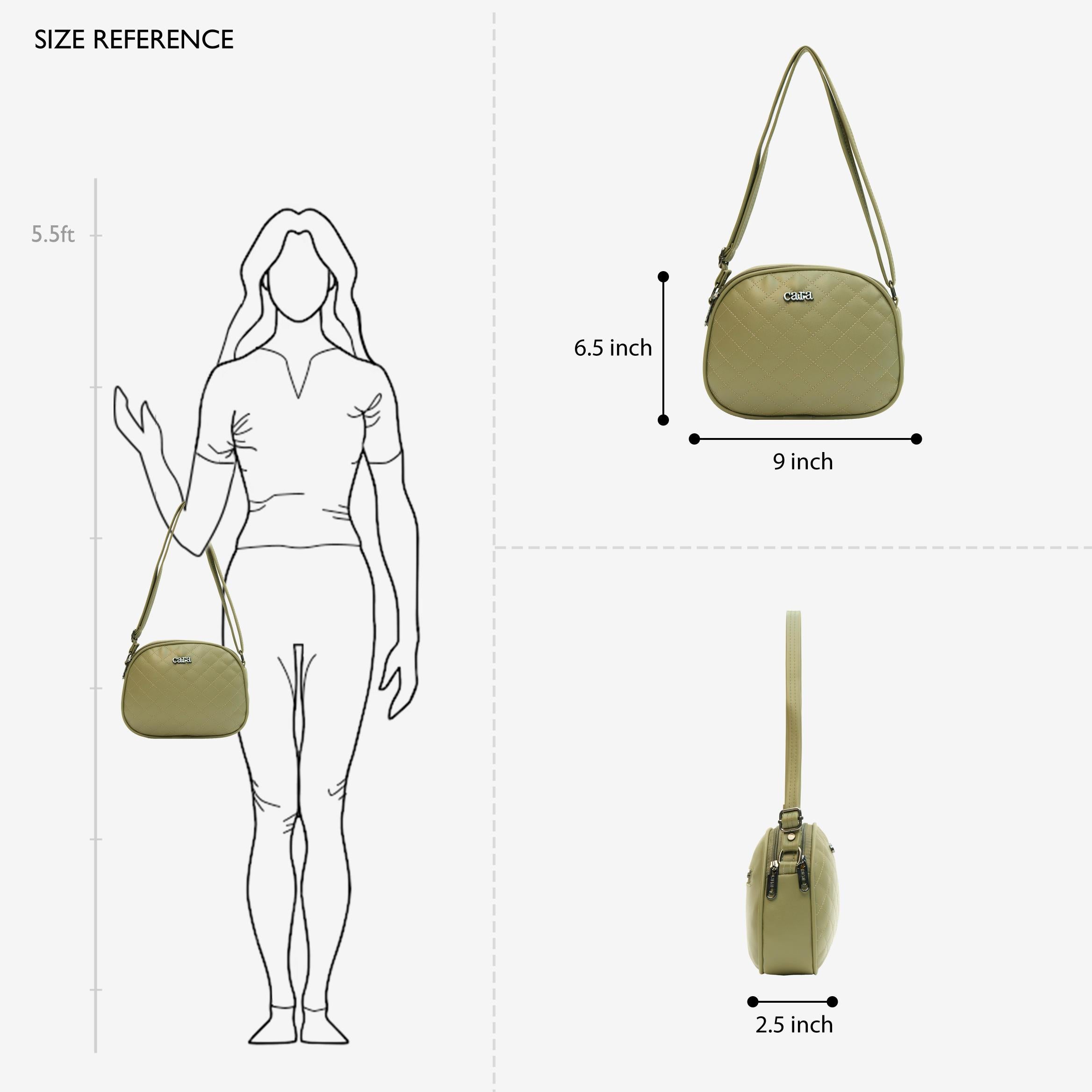 Quilted Luxe Sling Bag