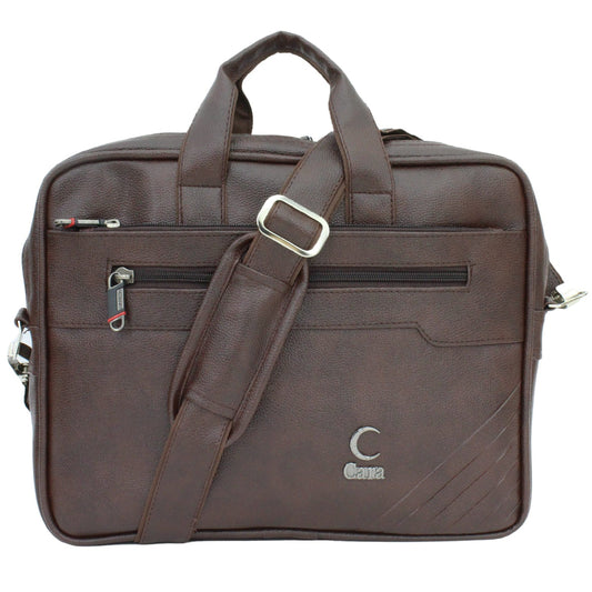 Cara Fashions Men's Genuine Leather Laptop Messenger Bag | Office Bag